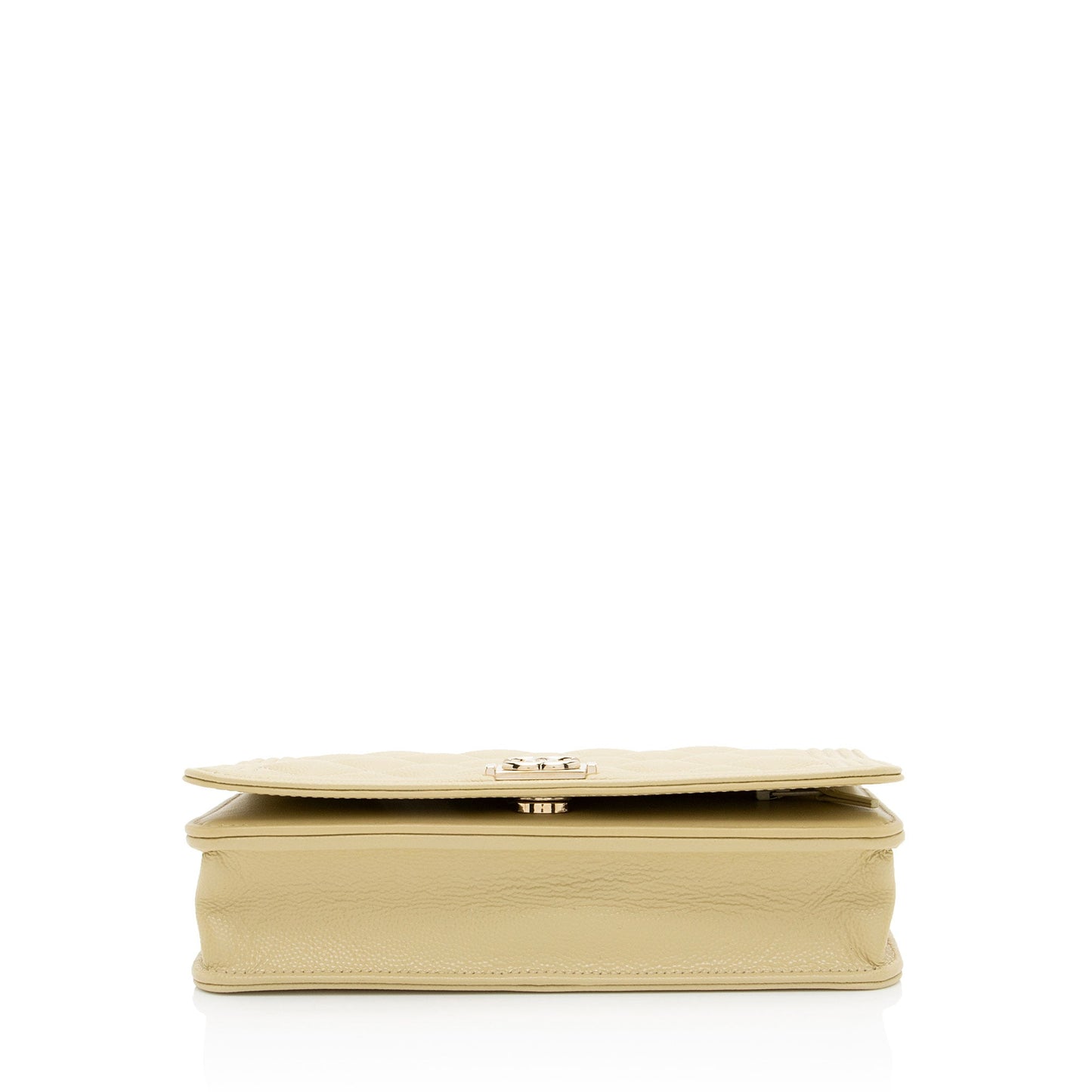 Chanel Caviar Leather Boy Wallet on Chain