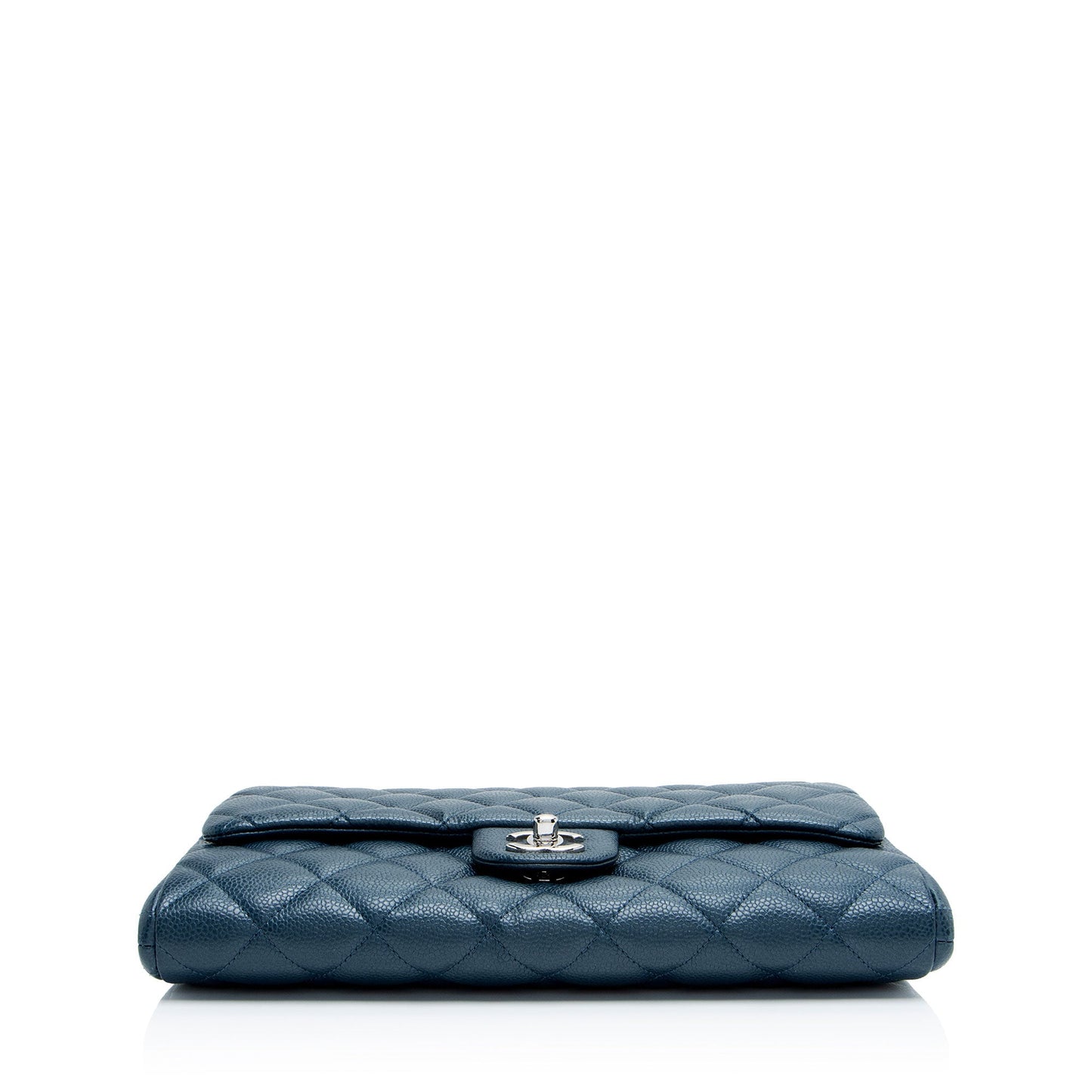 Chanel Caviar Leather Classic Chain Flap Clutch
