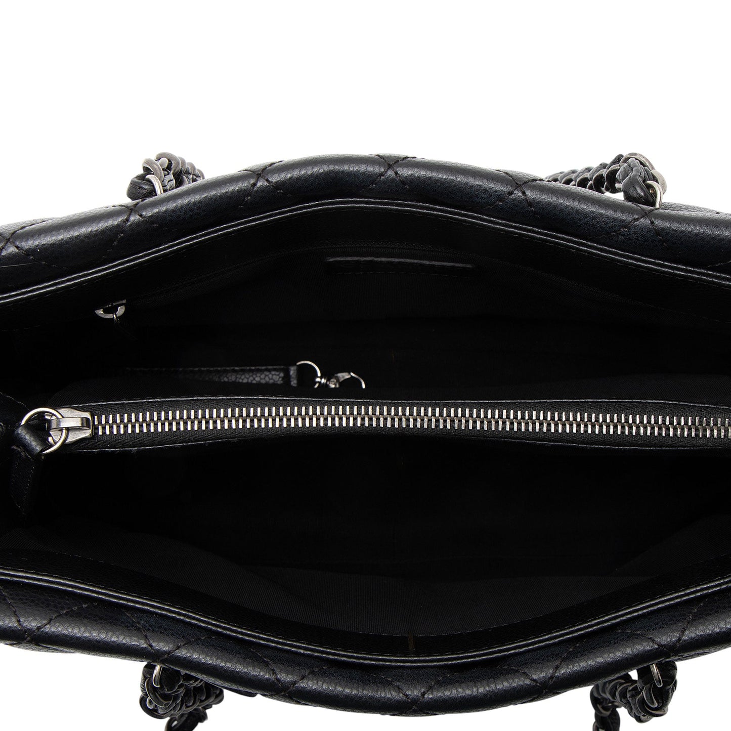 Chanel Caviar Leather City Small Shopping Tote