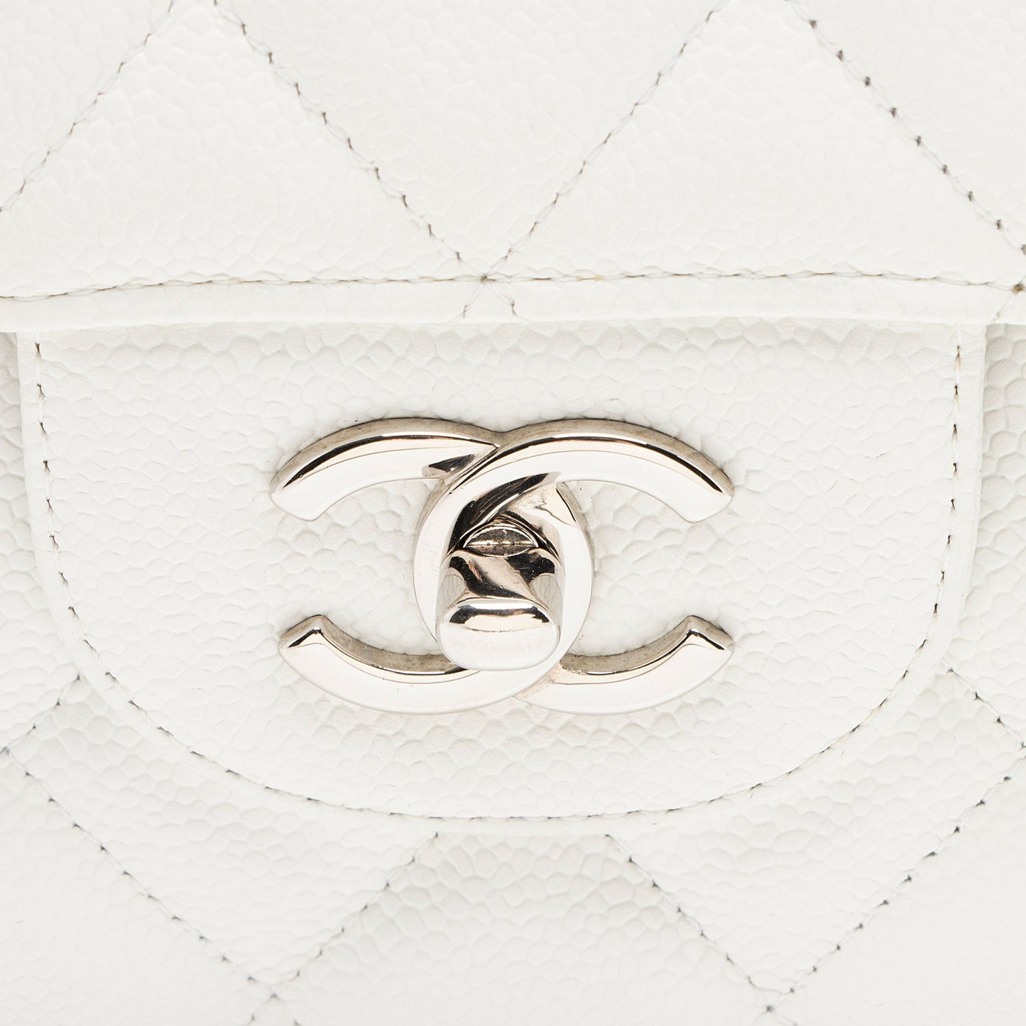 Chanel Caviar Leather Classic Jumbo Double Flap Bag