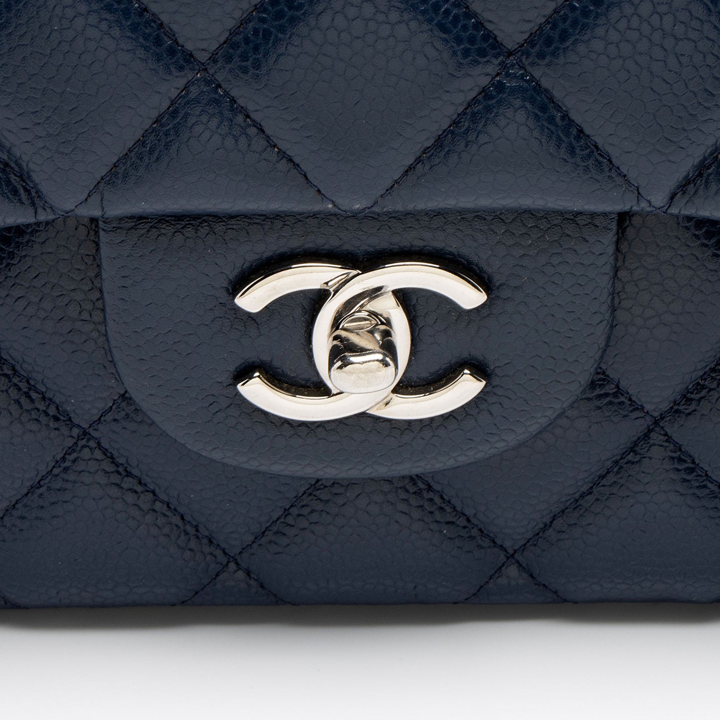 Chanel Caviar Leather Classic Jumbo Double Flap Bag