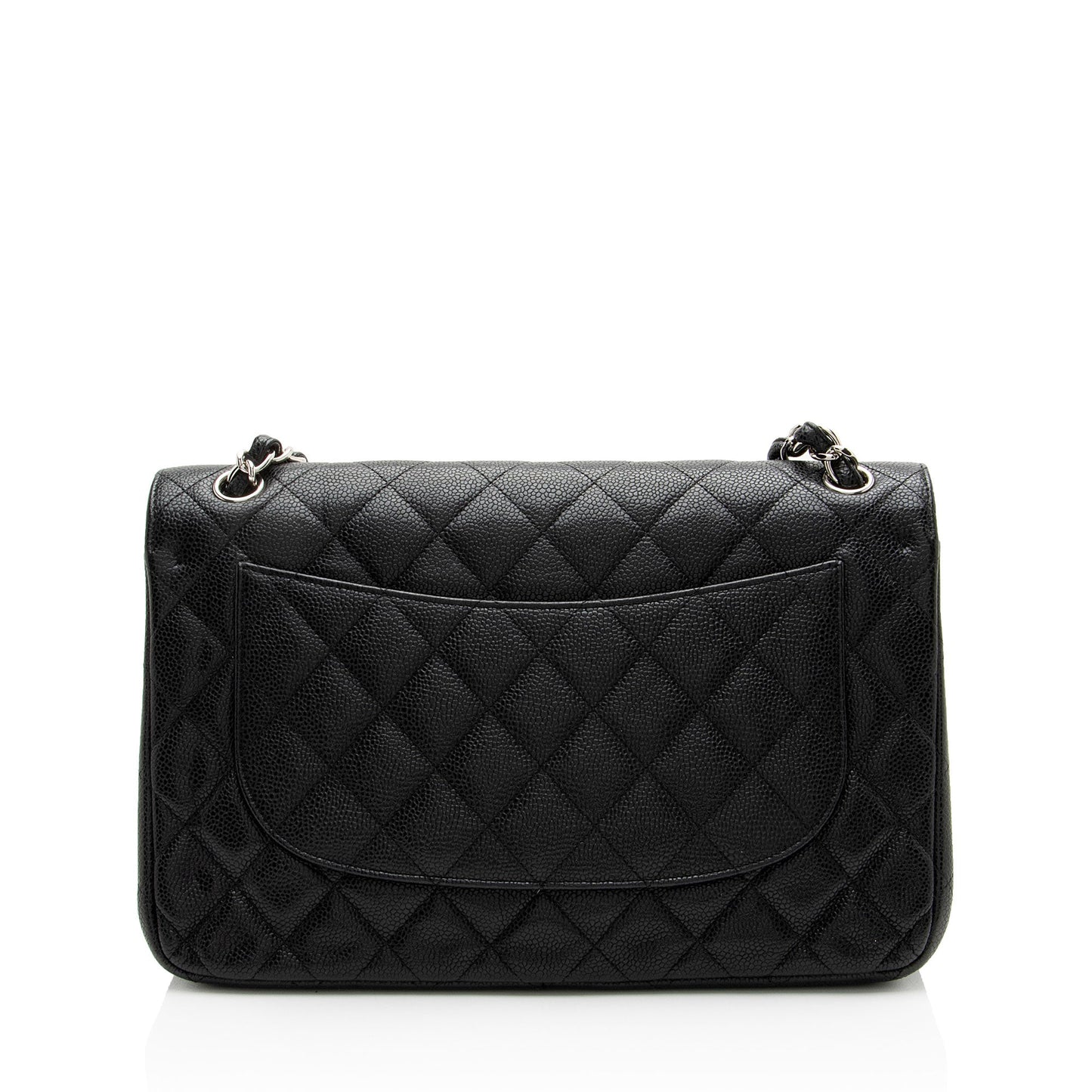 Chanel Caviar Leather Classic Jumbo Double Flap Bag