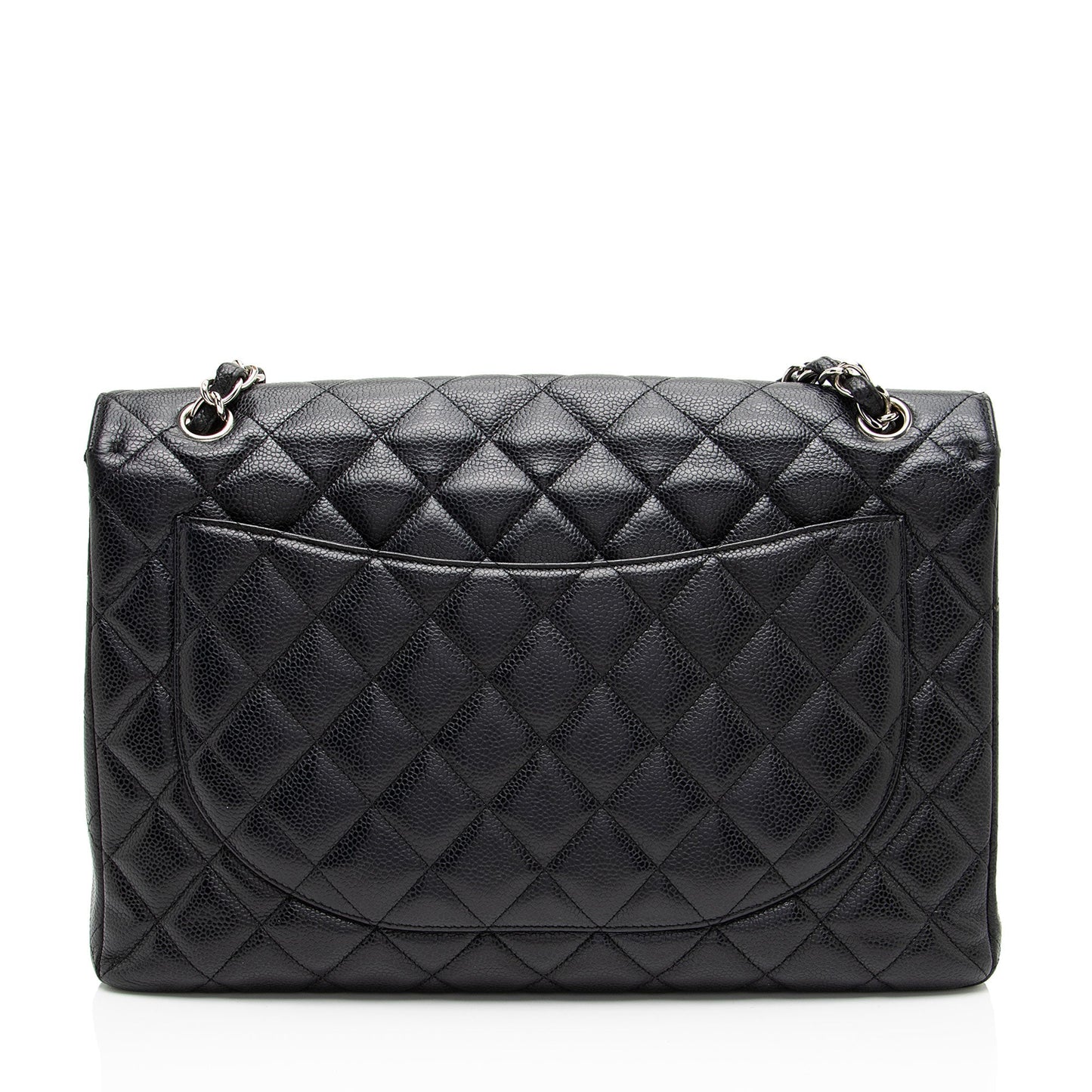 Chanel Caviar Leather Classic Maxi Single Flap Bag