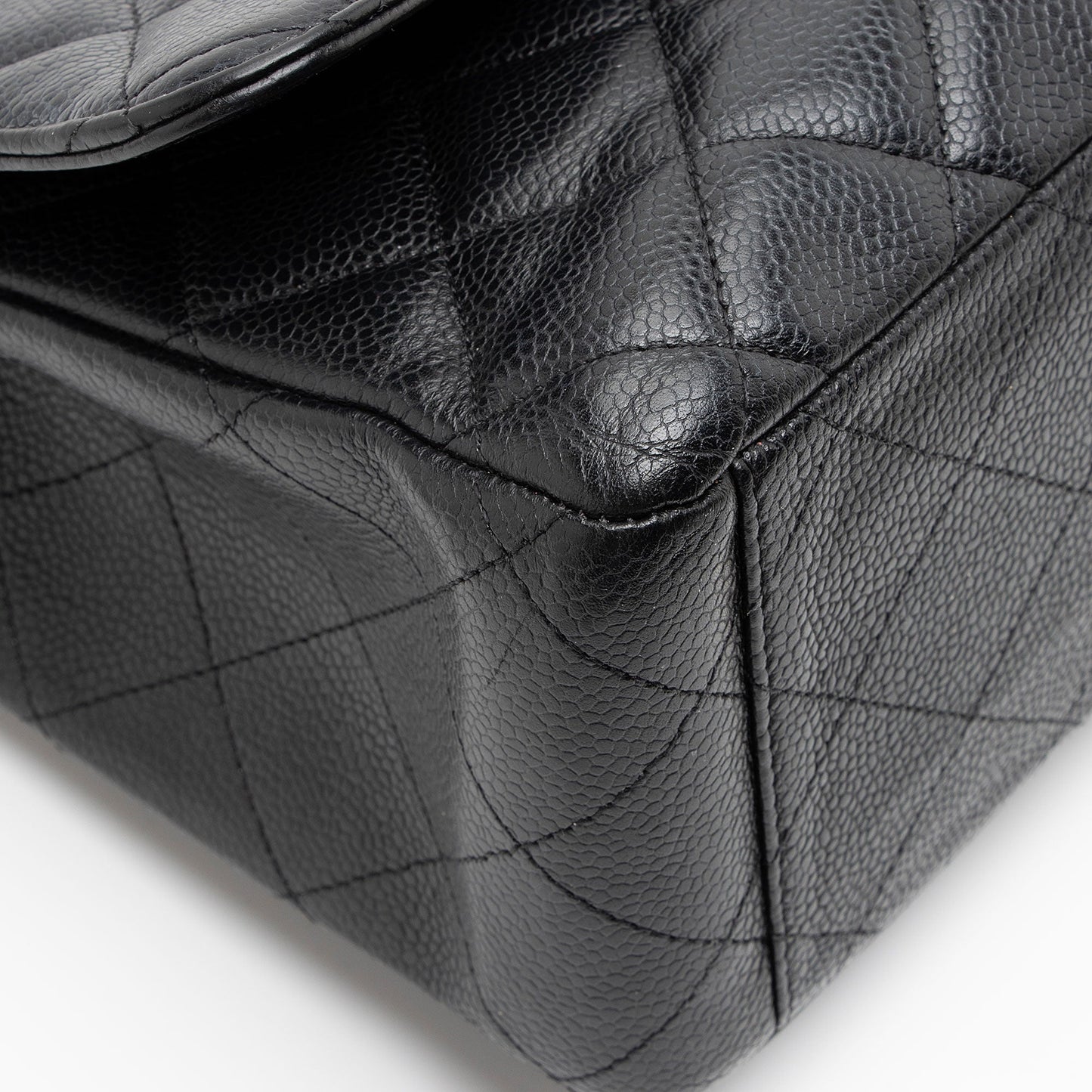 Chanel Caviar Leather Classic Maxi Single Flap Bag