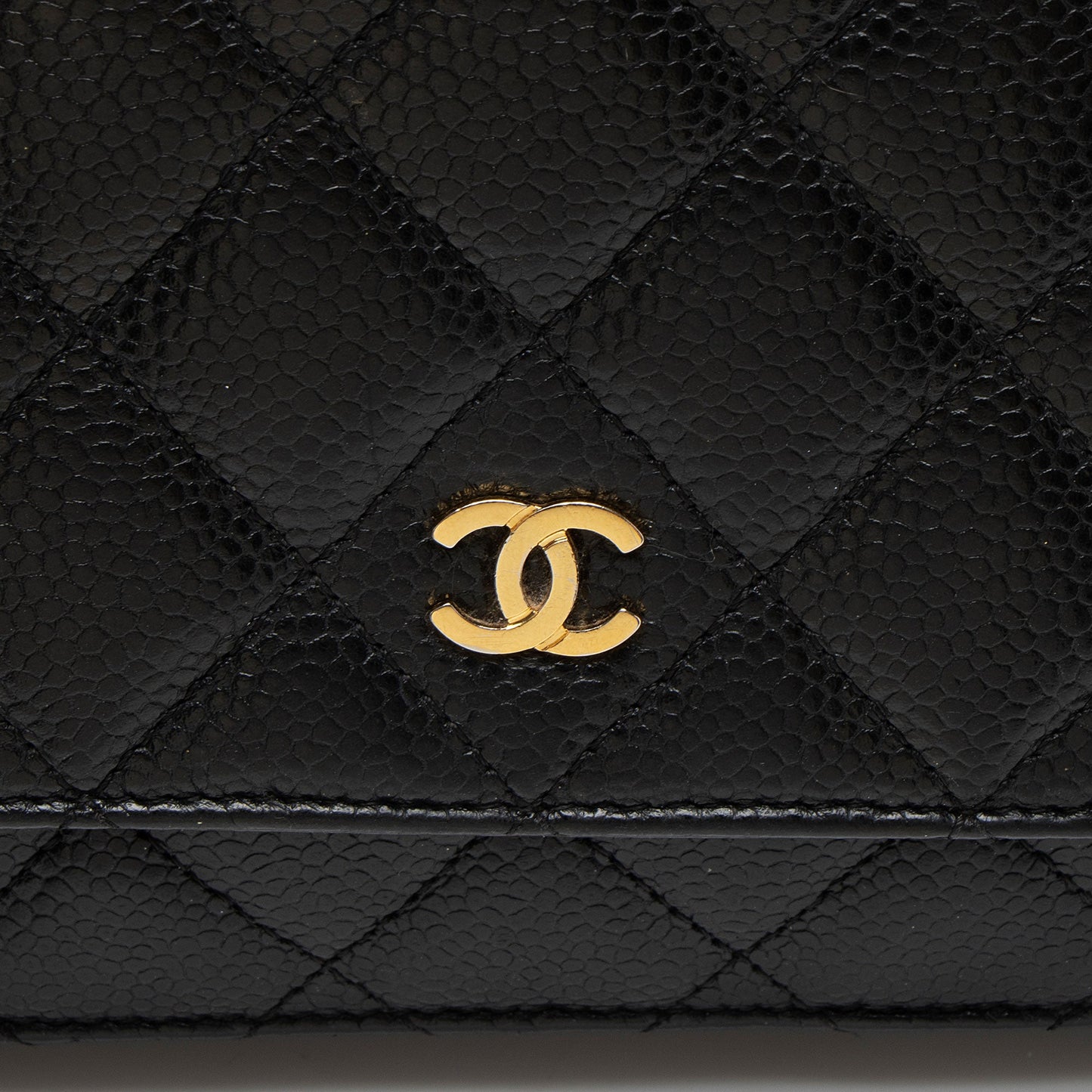 Chanel Caviar Leather Classic Wallet on Chain - FINAL SALE