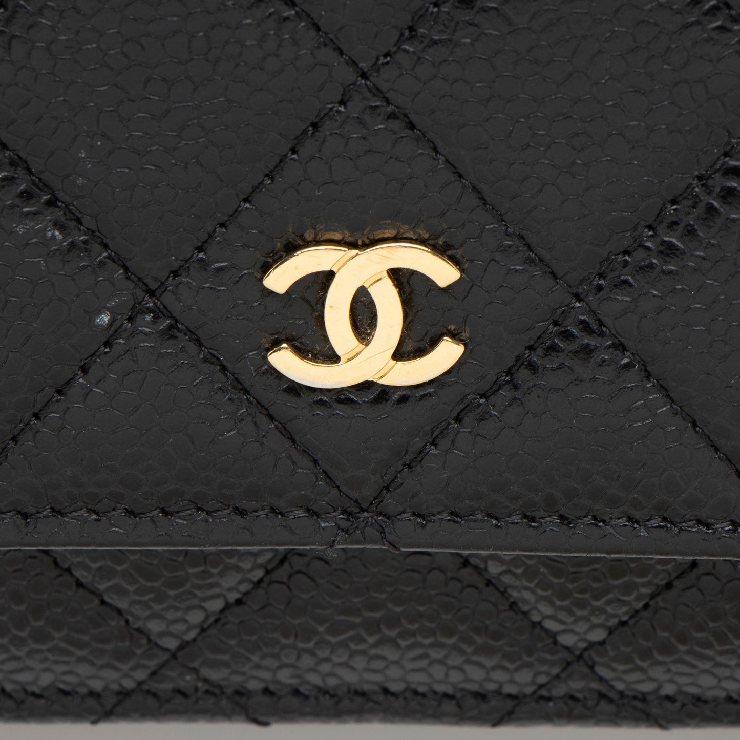 Chanel Caviar Leather Classic Wallet on Chain (SHF-MzxmjN)