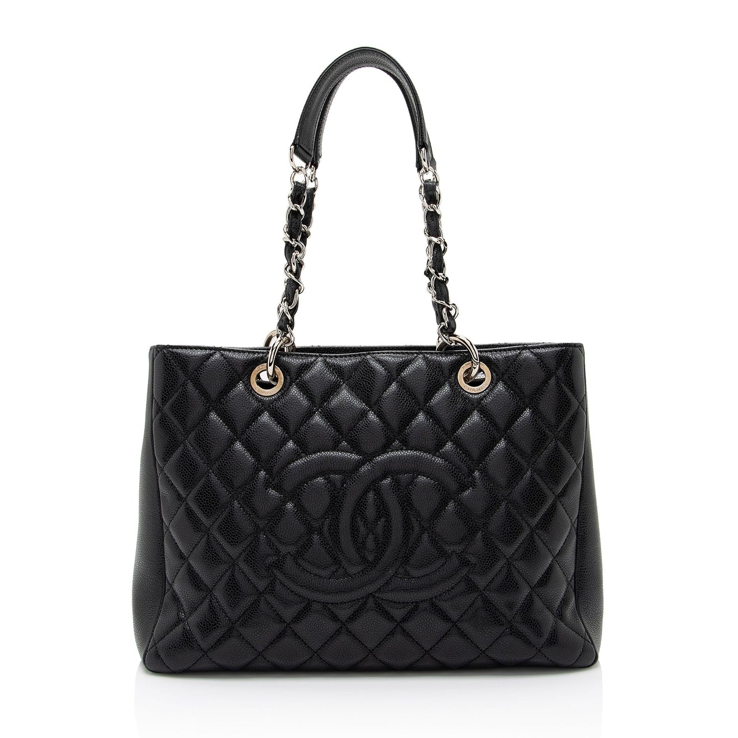 Chanel Caviar Leather Grand Shopping Tote (SHF-p8snbD)