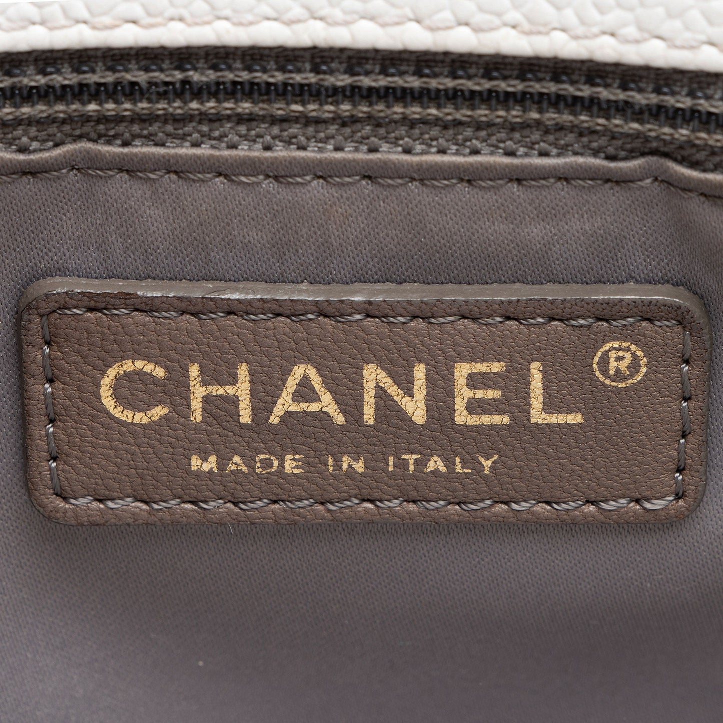 Chanel Caviar Leather Grand Shopping Tote