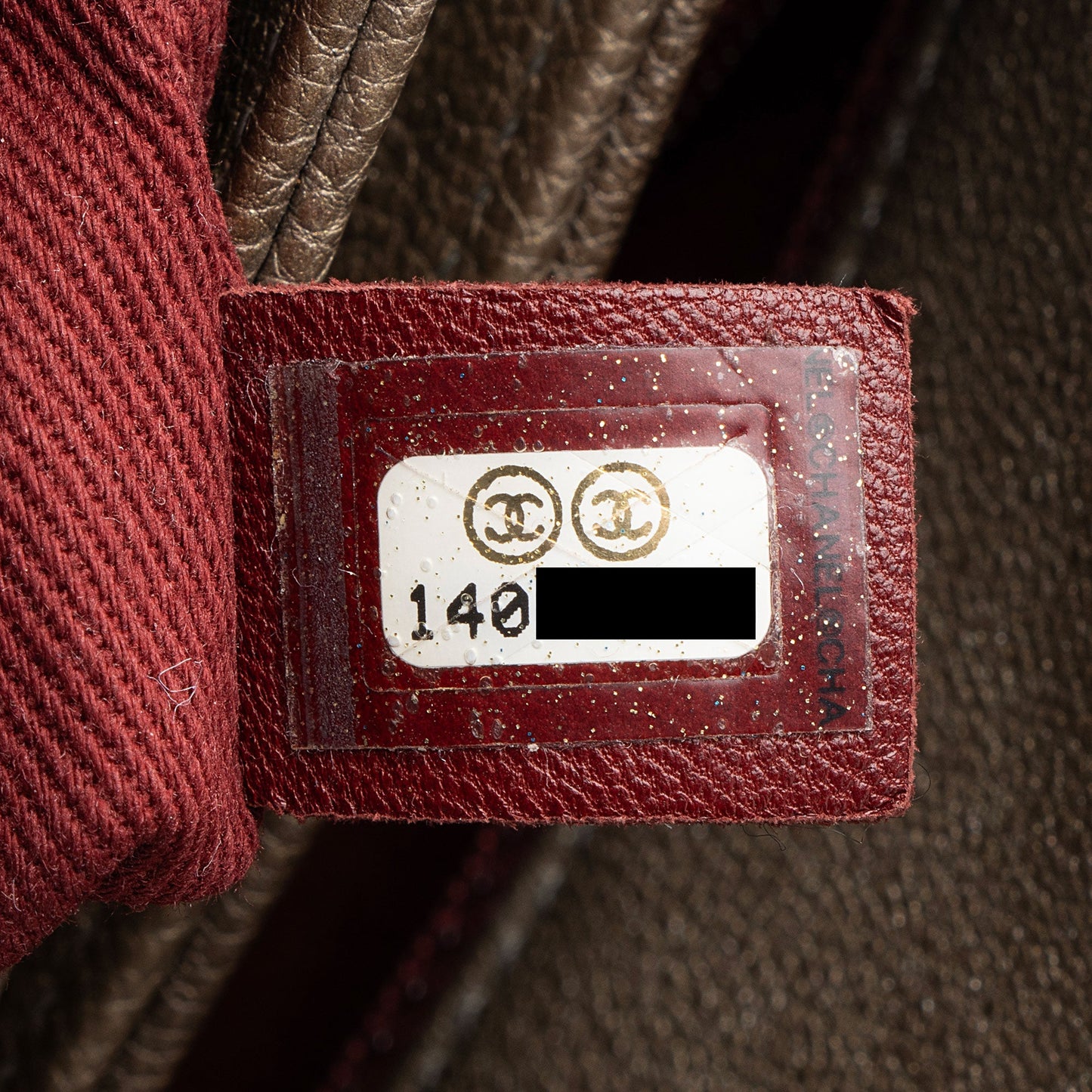 Chanel Caviar Leather Just Mademoiselle Bowler Bag