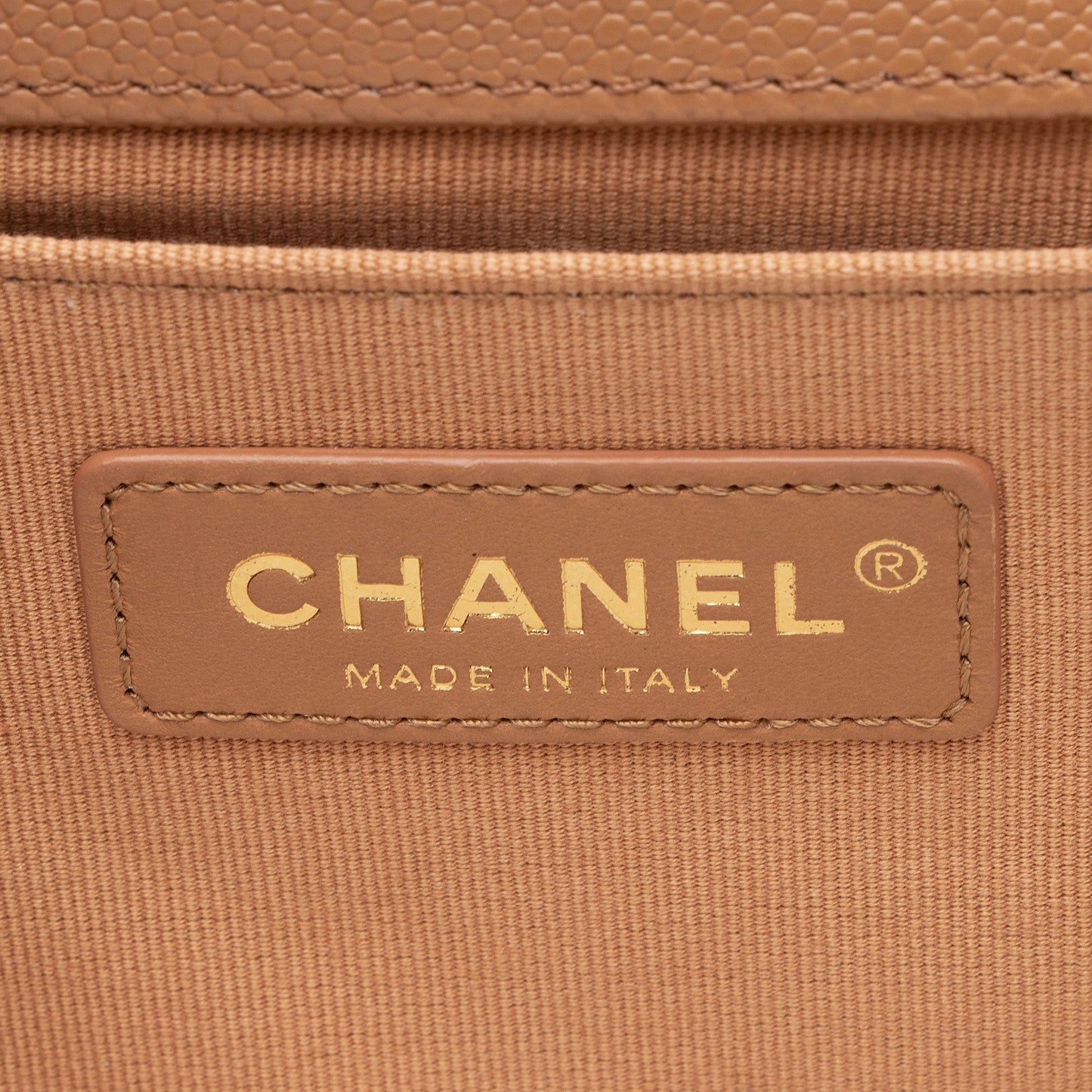 Chanel Caviar Leather Old Medium Boy Bag