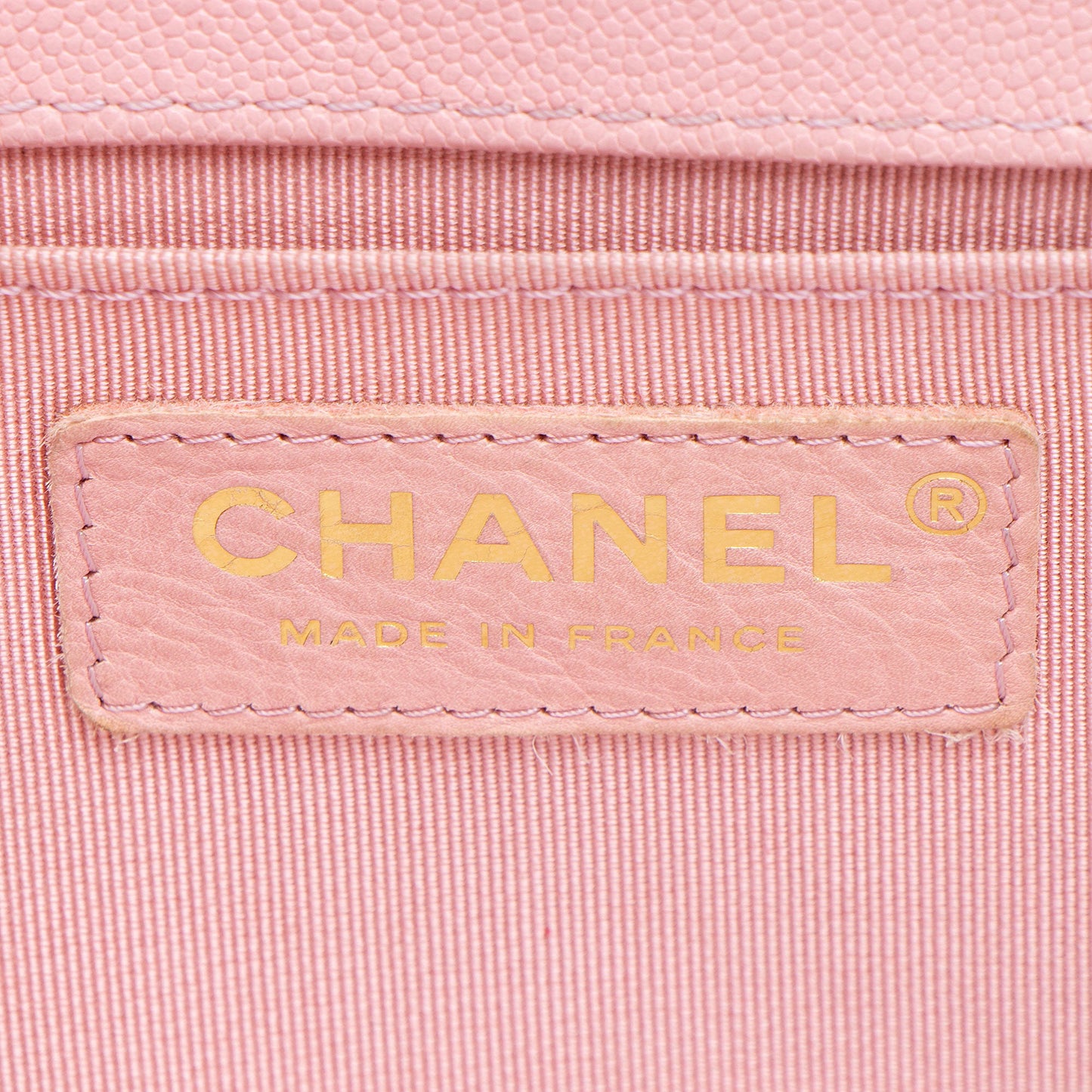 Chanel Caviar Leather Old Medium Boy Bag