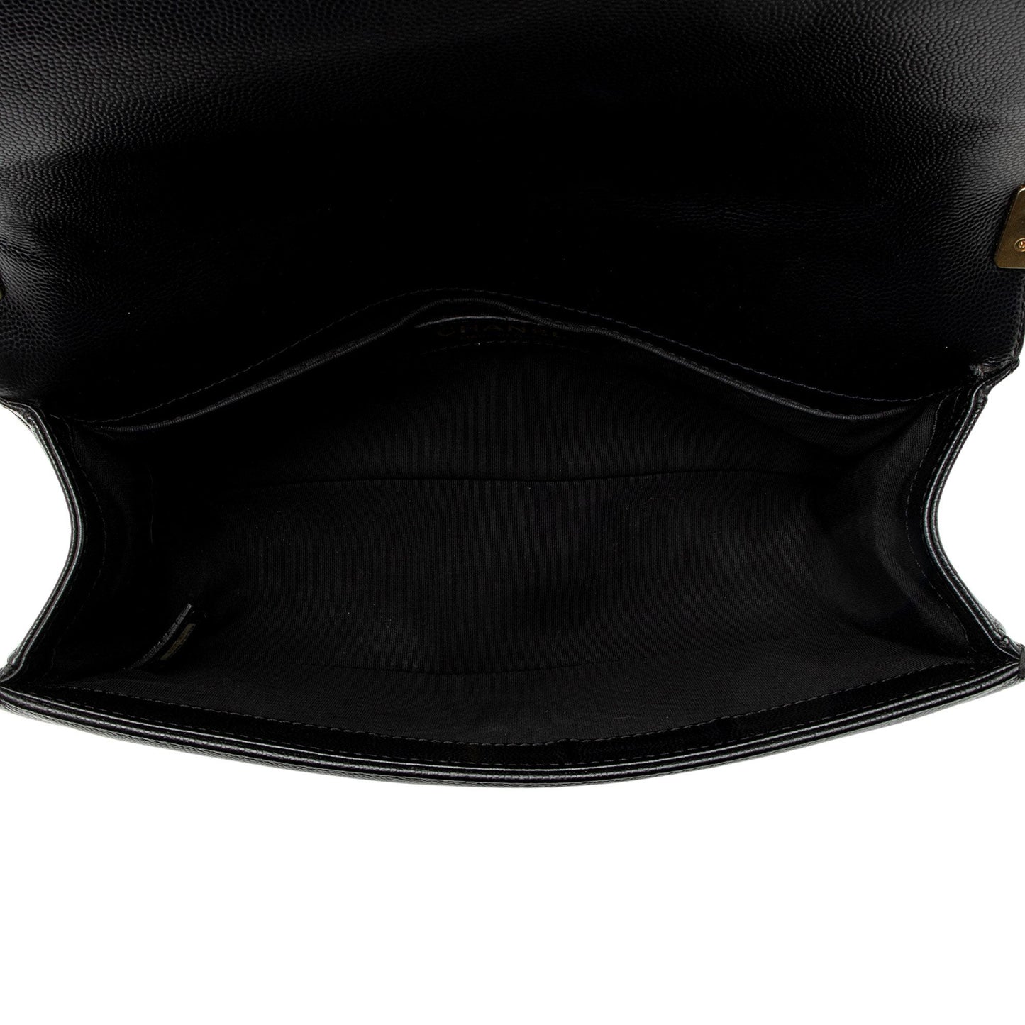 Chanel Caviar Leather Old Medium Boy Bag