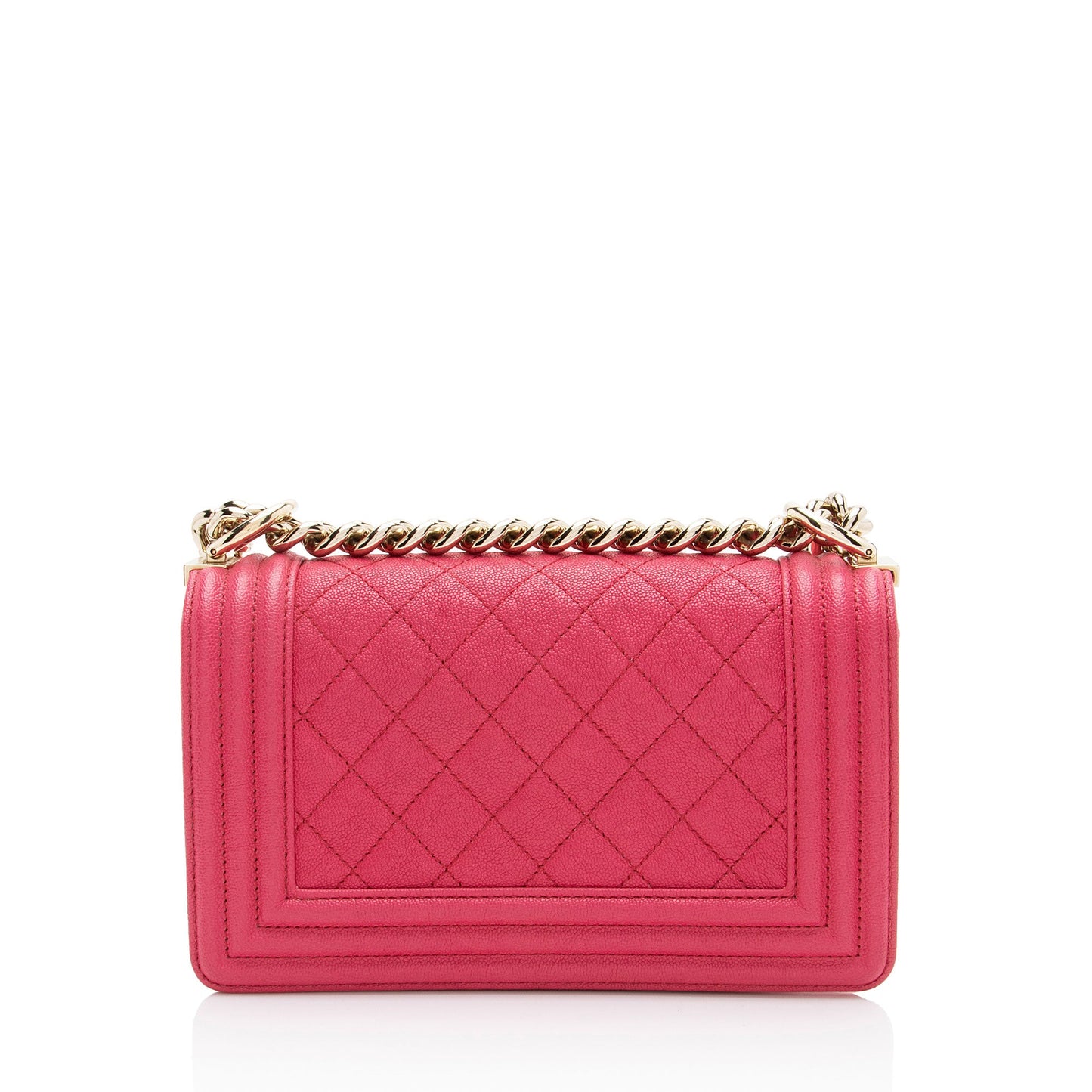 Chanel Caviar Leather Small Boy Bag