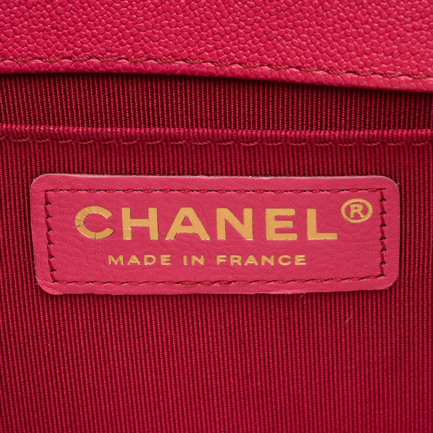 Chanel Caviar Leather Small Boy Bag