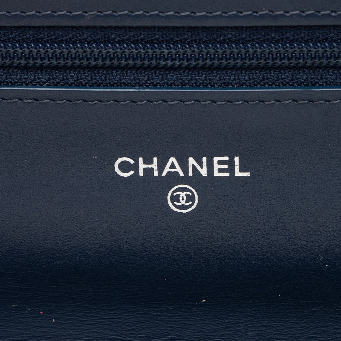 Chanel Caviar Leather Timeless CC Wallet on Chain