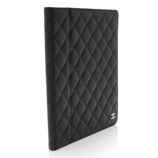 Chanel Caviar Leather iPad Case