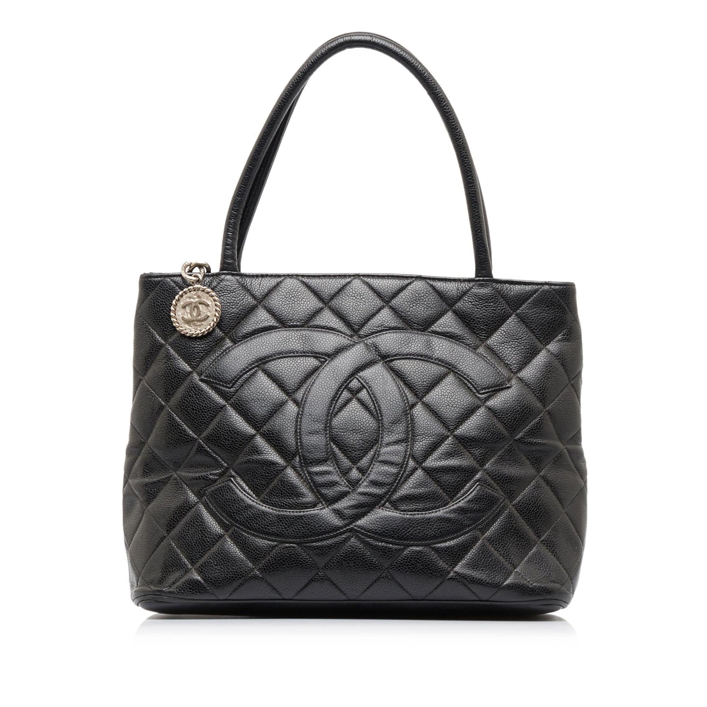 Luxury Chanel Caviar Medallion Tote Bag (SHG-fR3L7k)