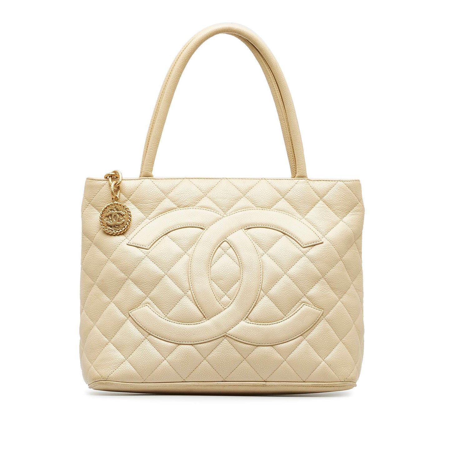 Luxury Chanel Caviar Medallion Tote (SHG-tHvBQP)
