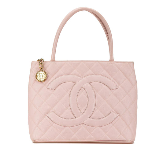 Chanel Caviar Medallion Tote (SHG-gI9QfB)