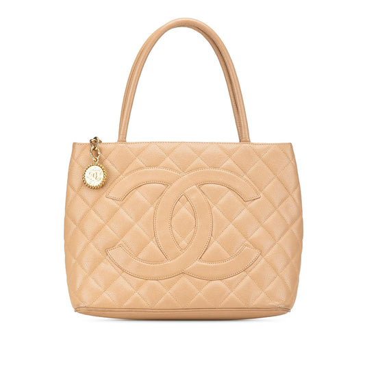 Chanel Caviar Medallion Tote