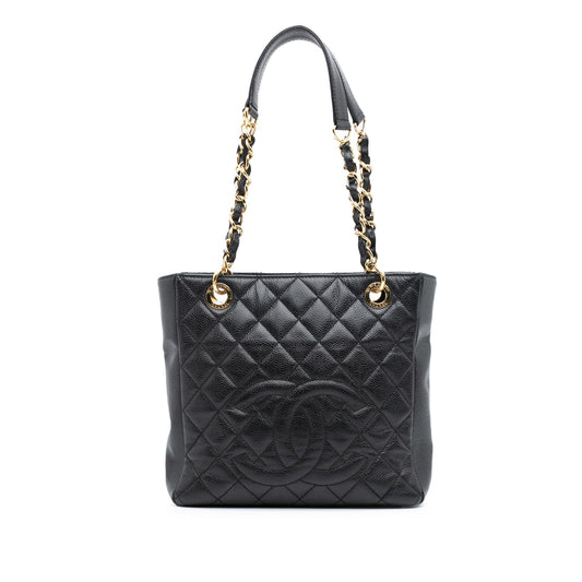 Chanel Caviar Petite Shopping Tote