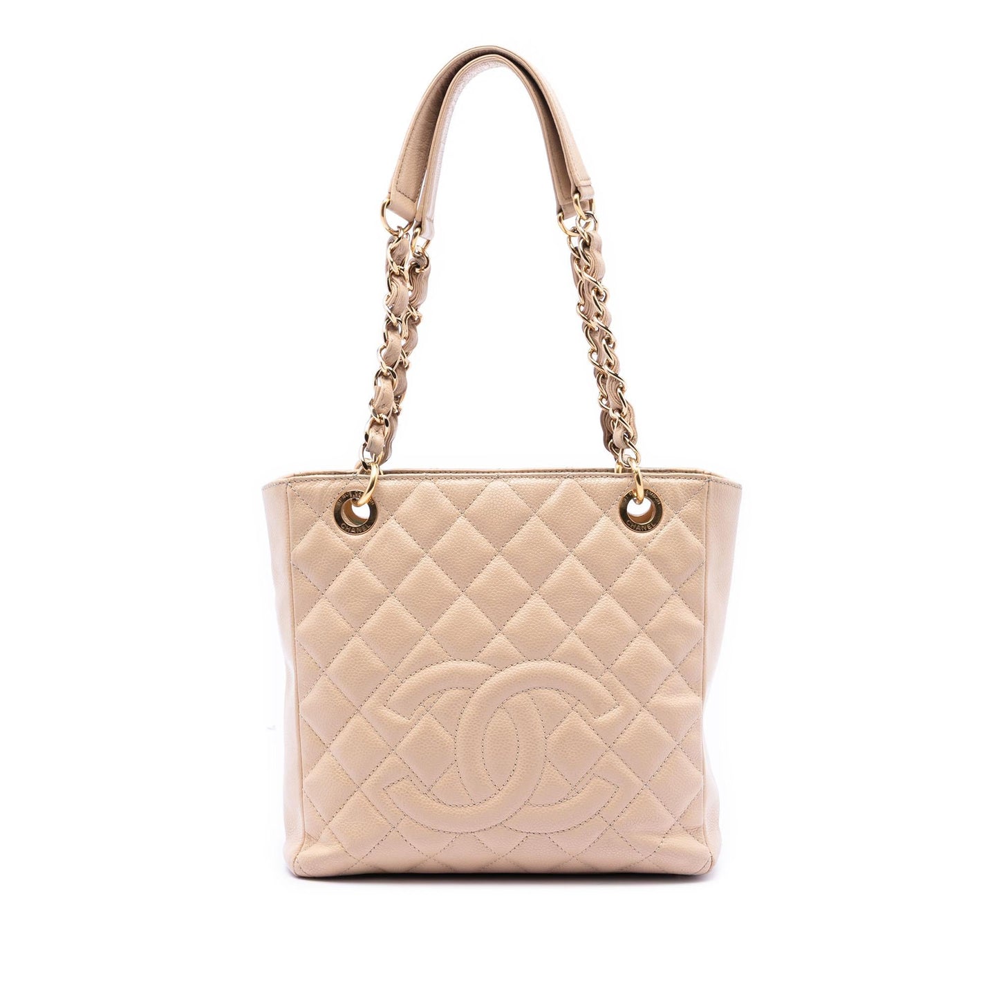 Chanel Caviar Petite Shopping Tote