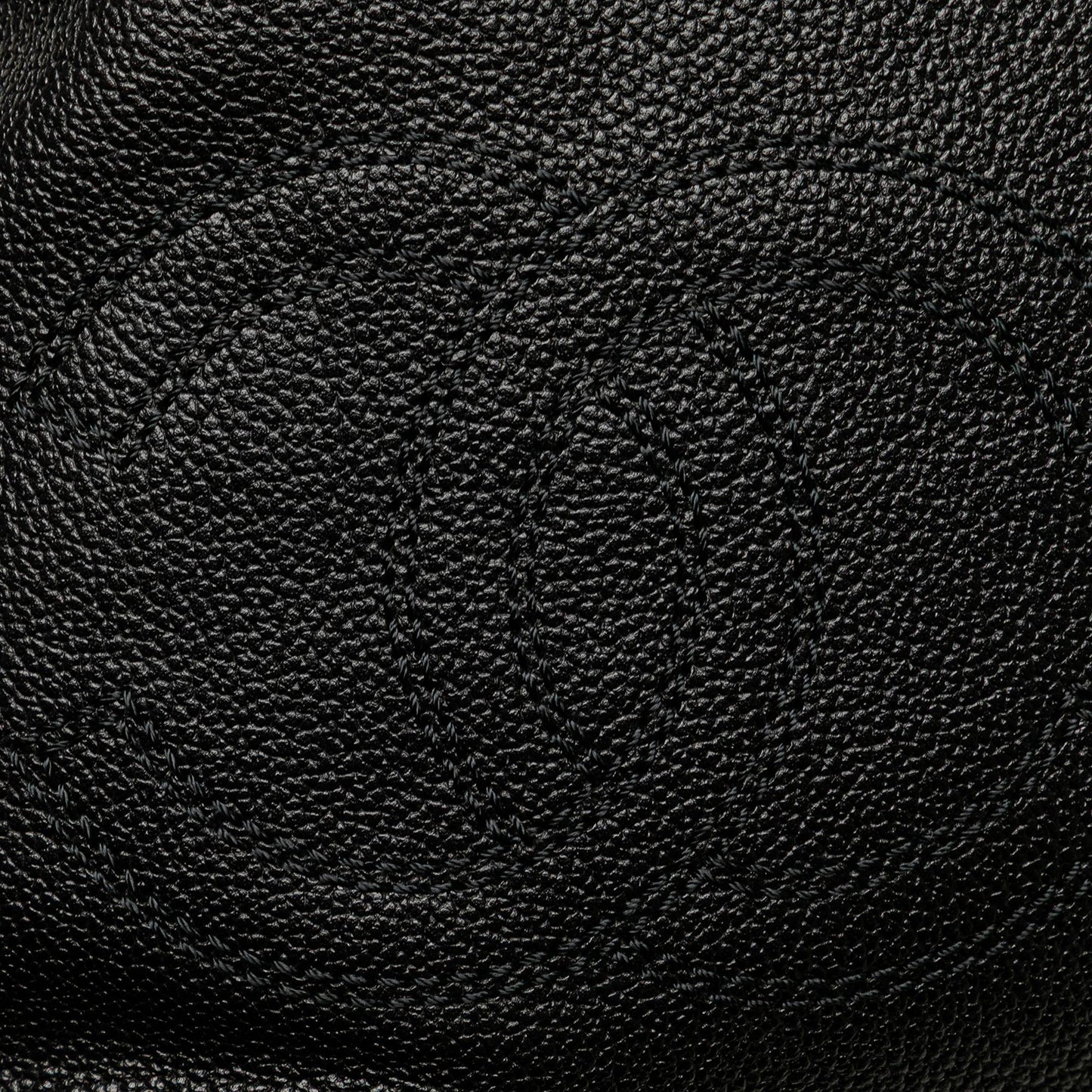 Chanel Caviar Tortoise Chain Fold Over Shoulder Bag