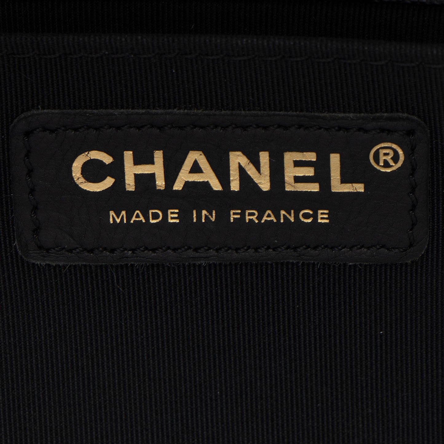 Chanel Chevron Caviar Leather Old Medium Boy Bag
