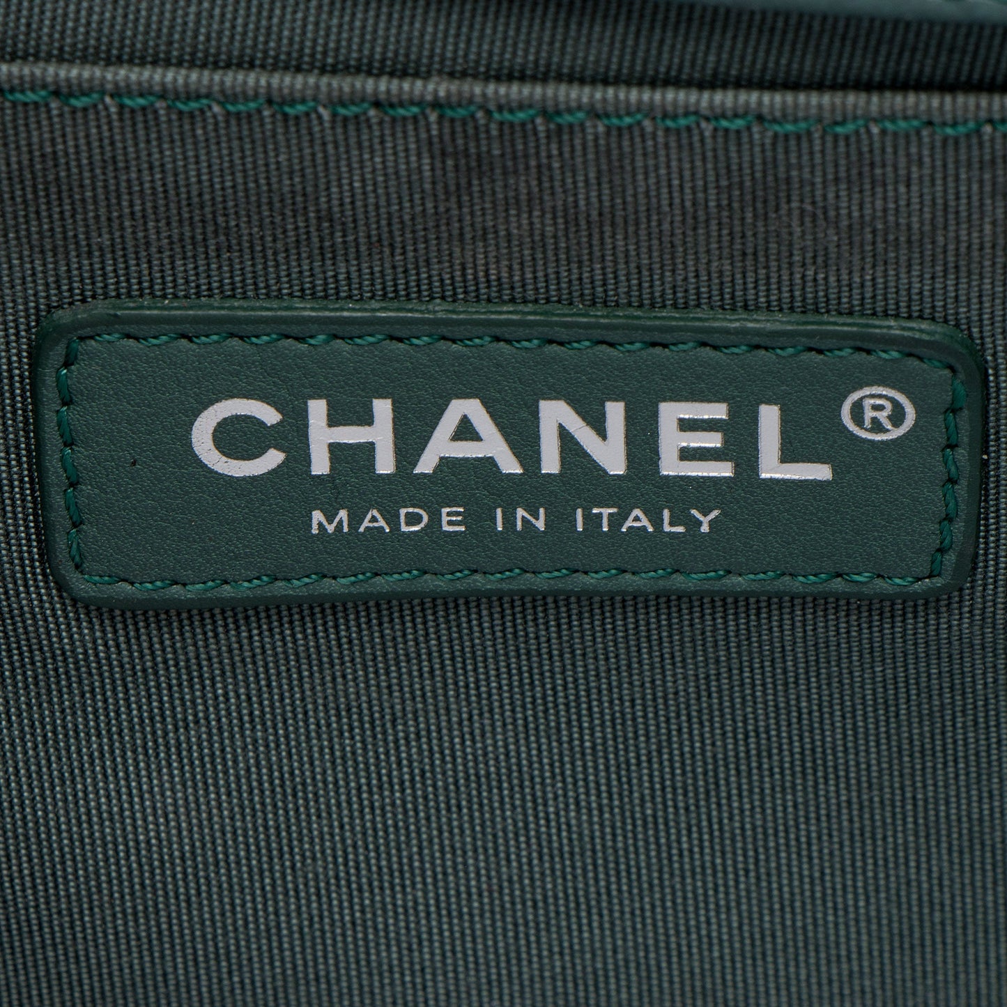 Chanel Chevron Caviar Leather Old Medium Boy Bag