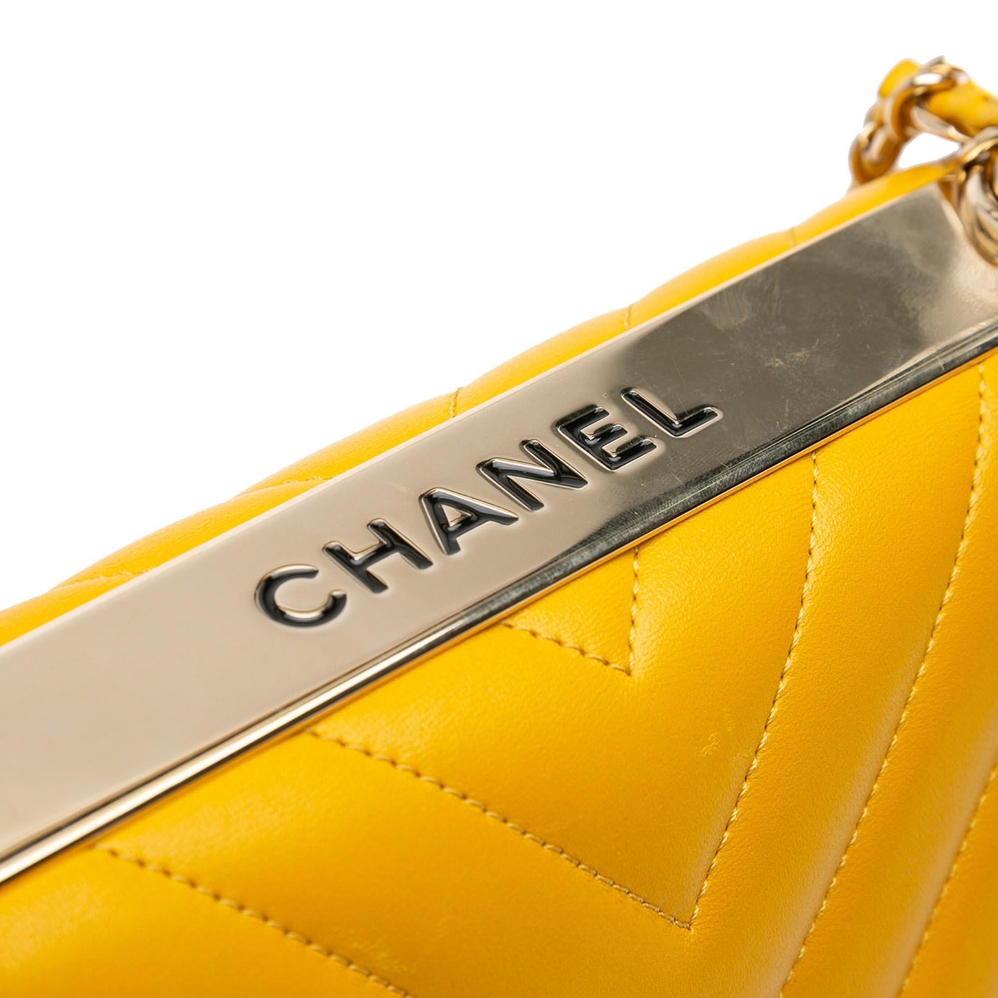 Chanel Chevron Lambskin Trendy CC Flap