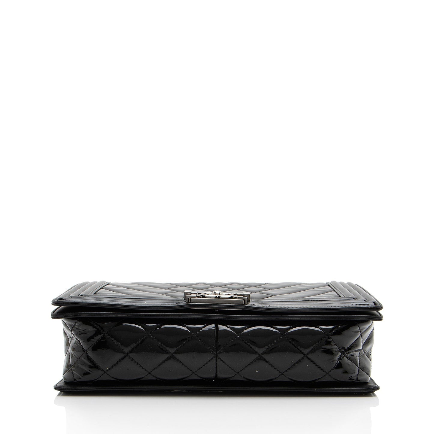 Luxury Chanel Chevron Patent Leather New Medium Boy Bag (SHF-NB6JRi)