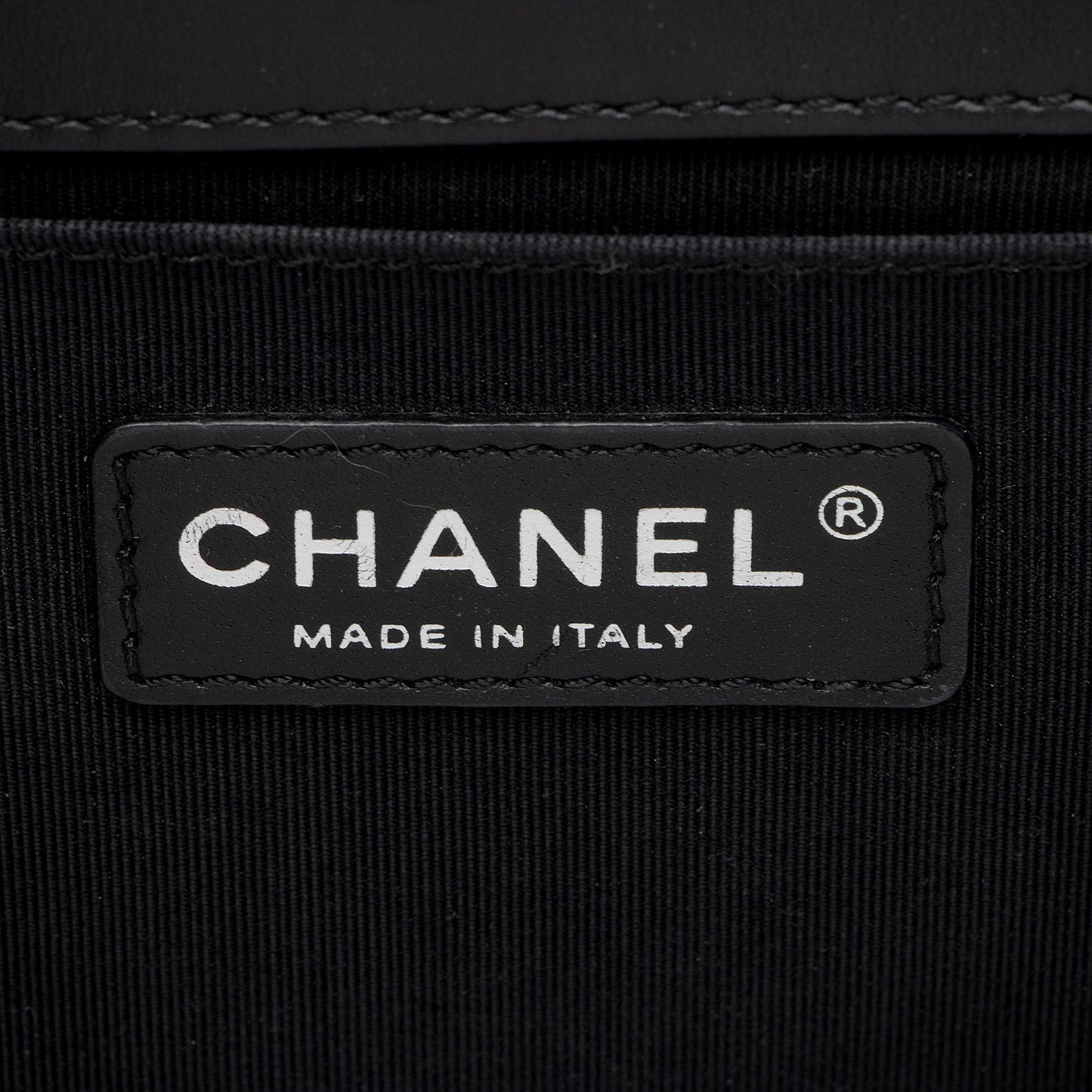 Chanel Chevron Patent Leather Old Medium Boy Bag