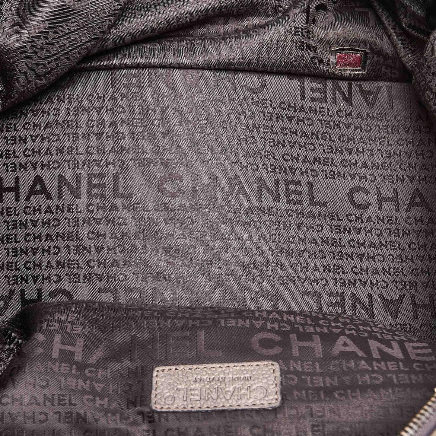 Chanel Choco Bar Caviar Leather Shoulder Bag (SHG-23001)