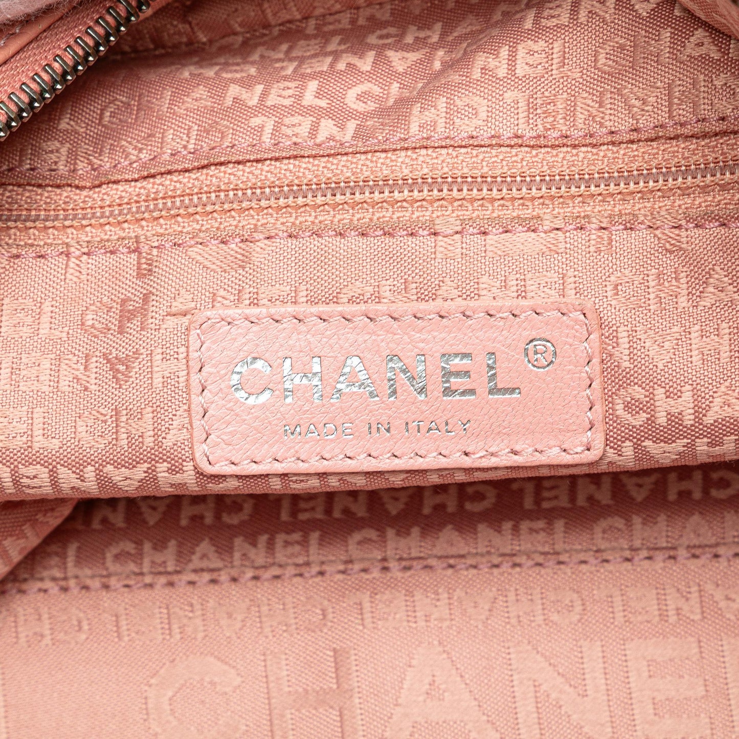 Chanel Choco Bar Caviar Shoulder Bag