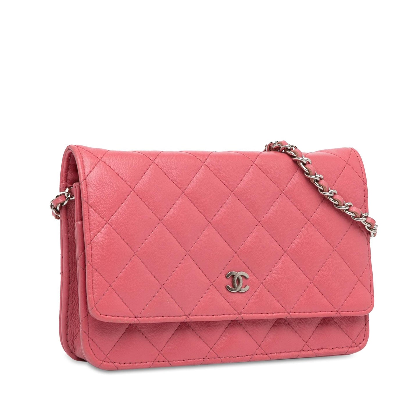Chanel Classic Lambskin Wallet on Chain (SHG-oopfuU)