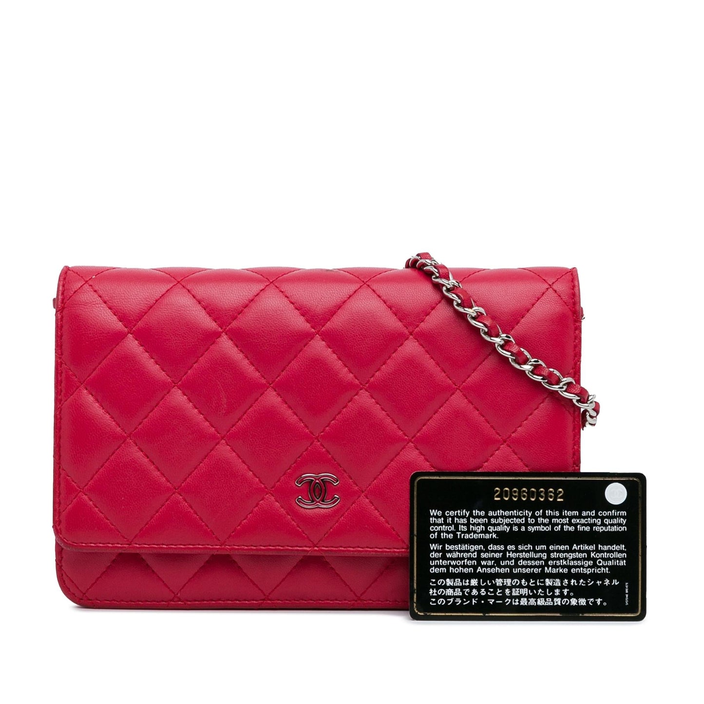 Chanel Classic Lambskin Wallet on Chain (SHG-K4jGsA)