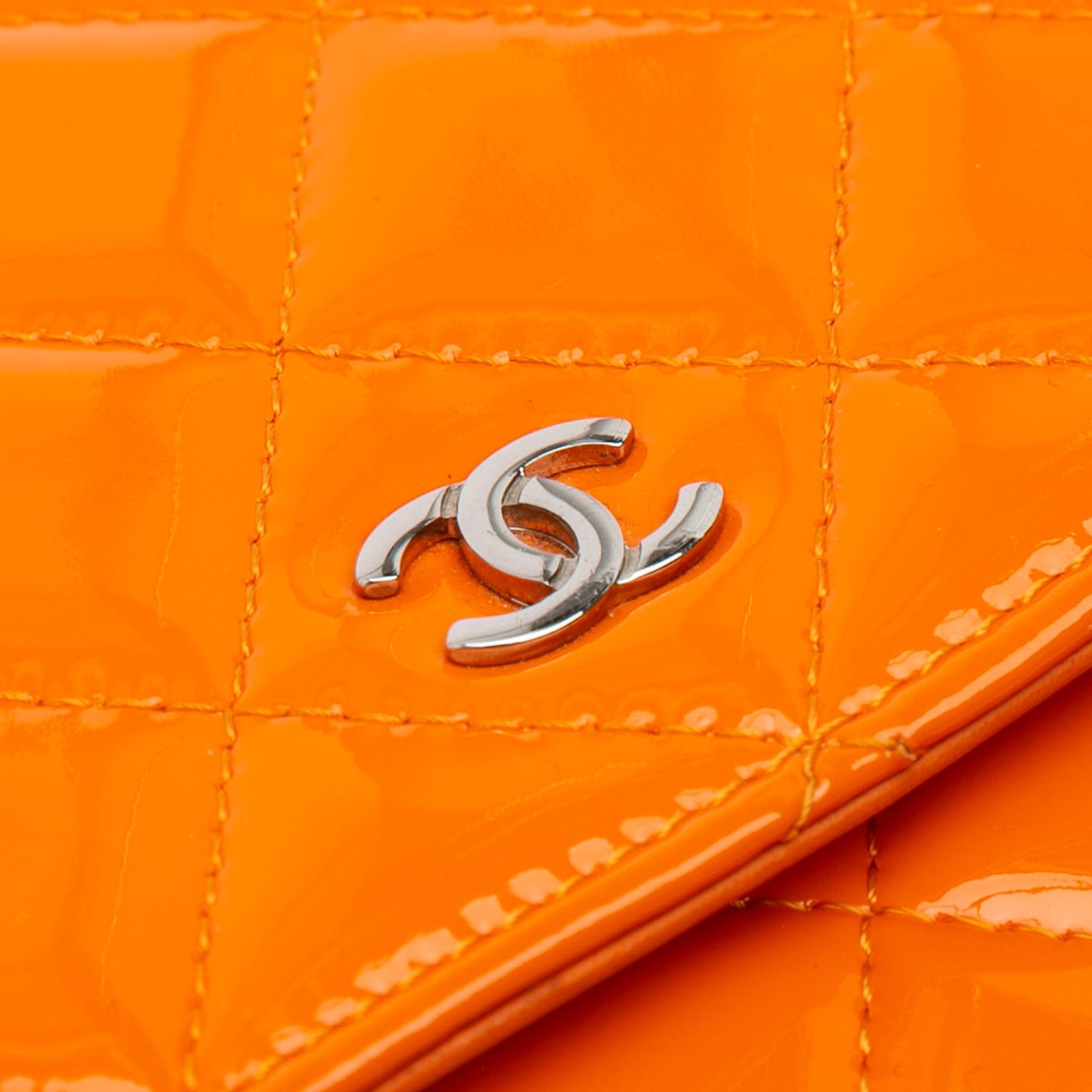 Chanel Classic Patent Wallet On Chain