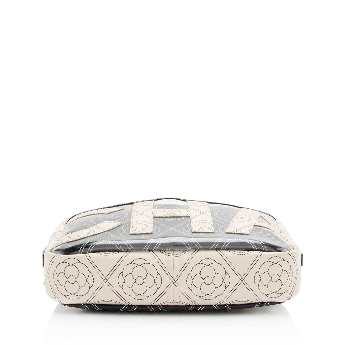 Chanel Coated Canvas Camellia Camera Bag