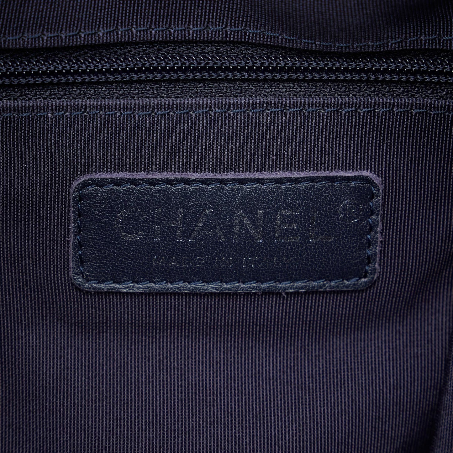 Chanel Cotton Drawstring Bag (SHG-vFjXXl)