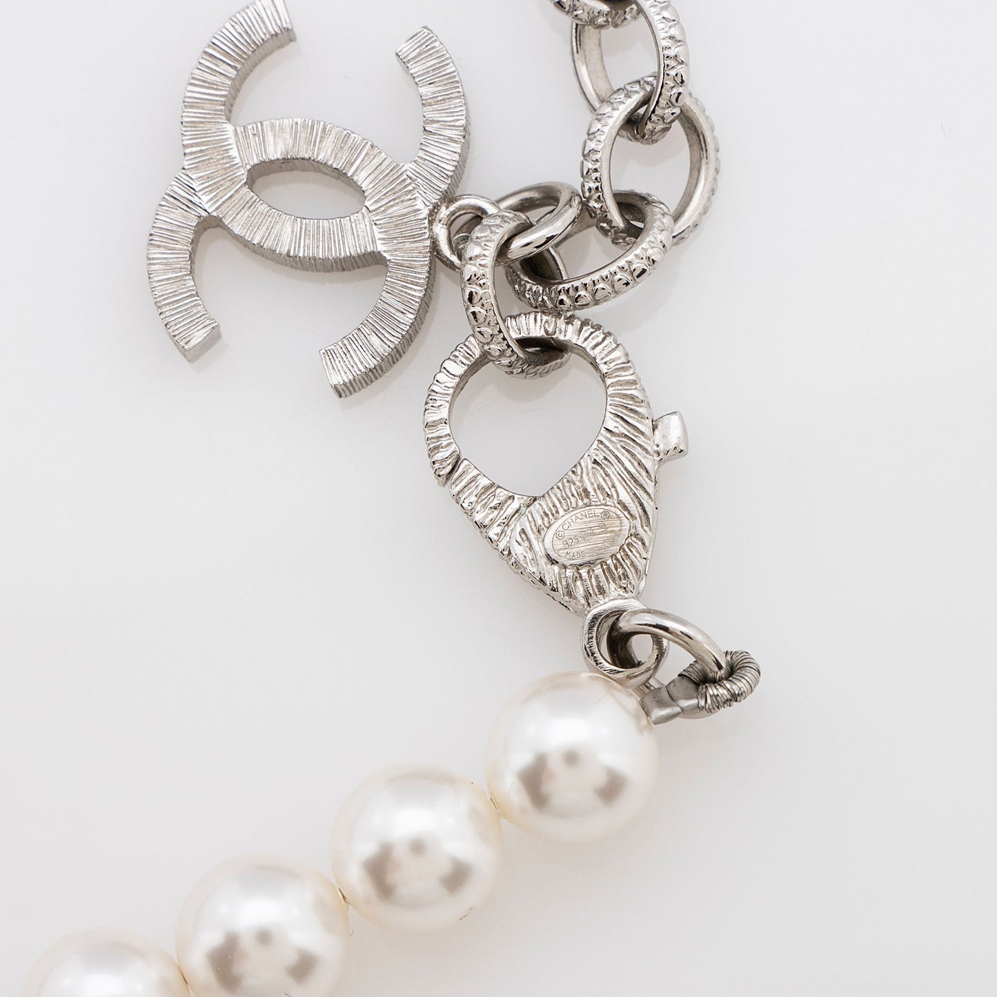 Chanel Crystal Pearl CC Choker