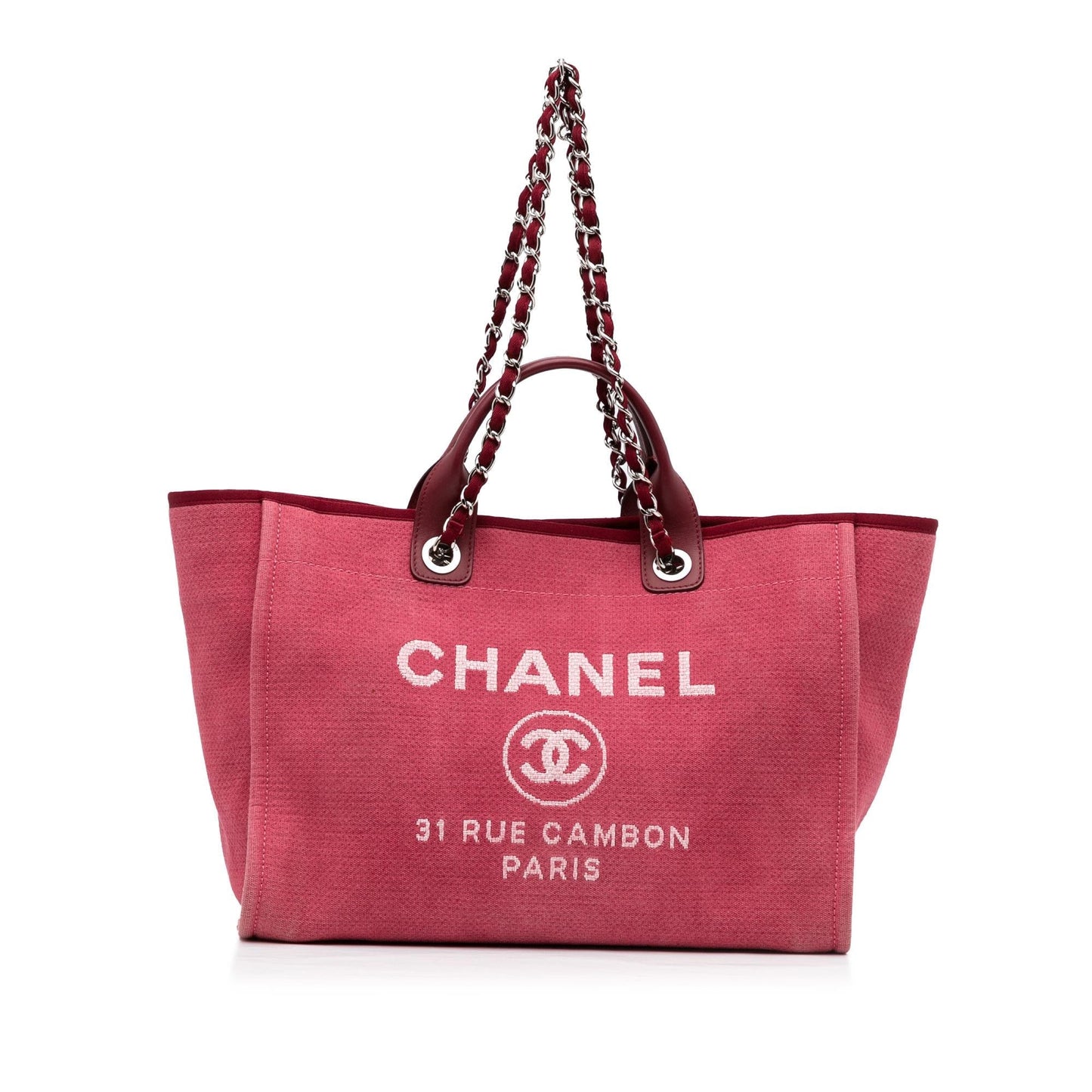Luxury Chanel Deauville Tote (SHG-qEiq1r)