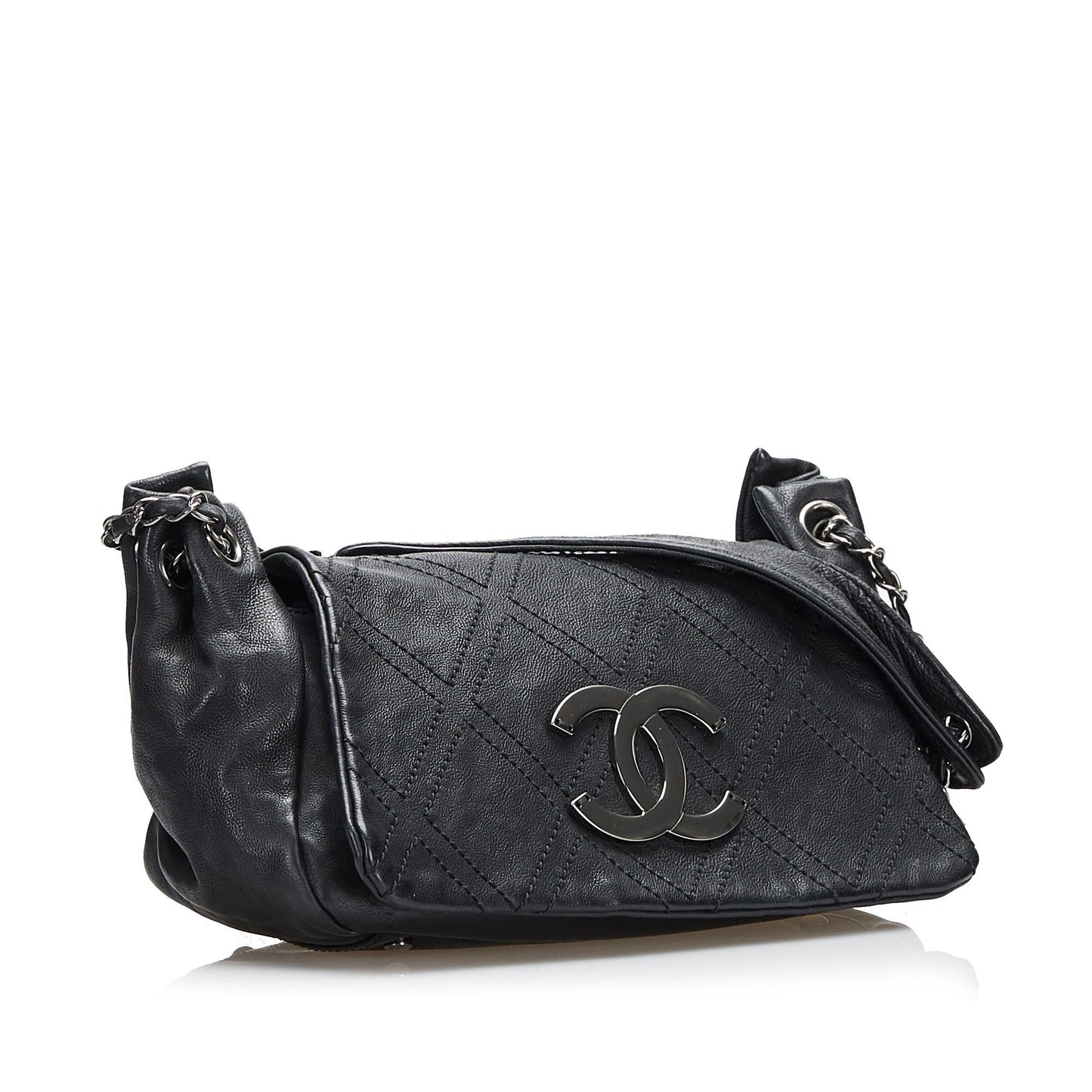 Chanel Diamond Stitch Accordion Flap (SHG-B6Y3QK)