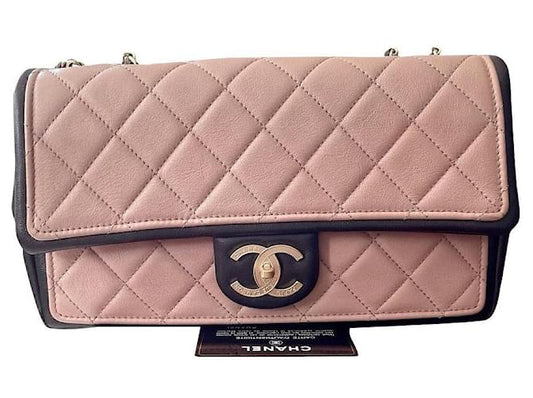 Luxury Chanel Duo Tone Flap Bag