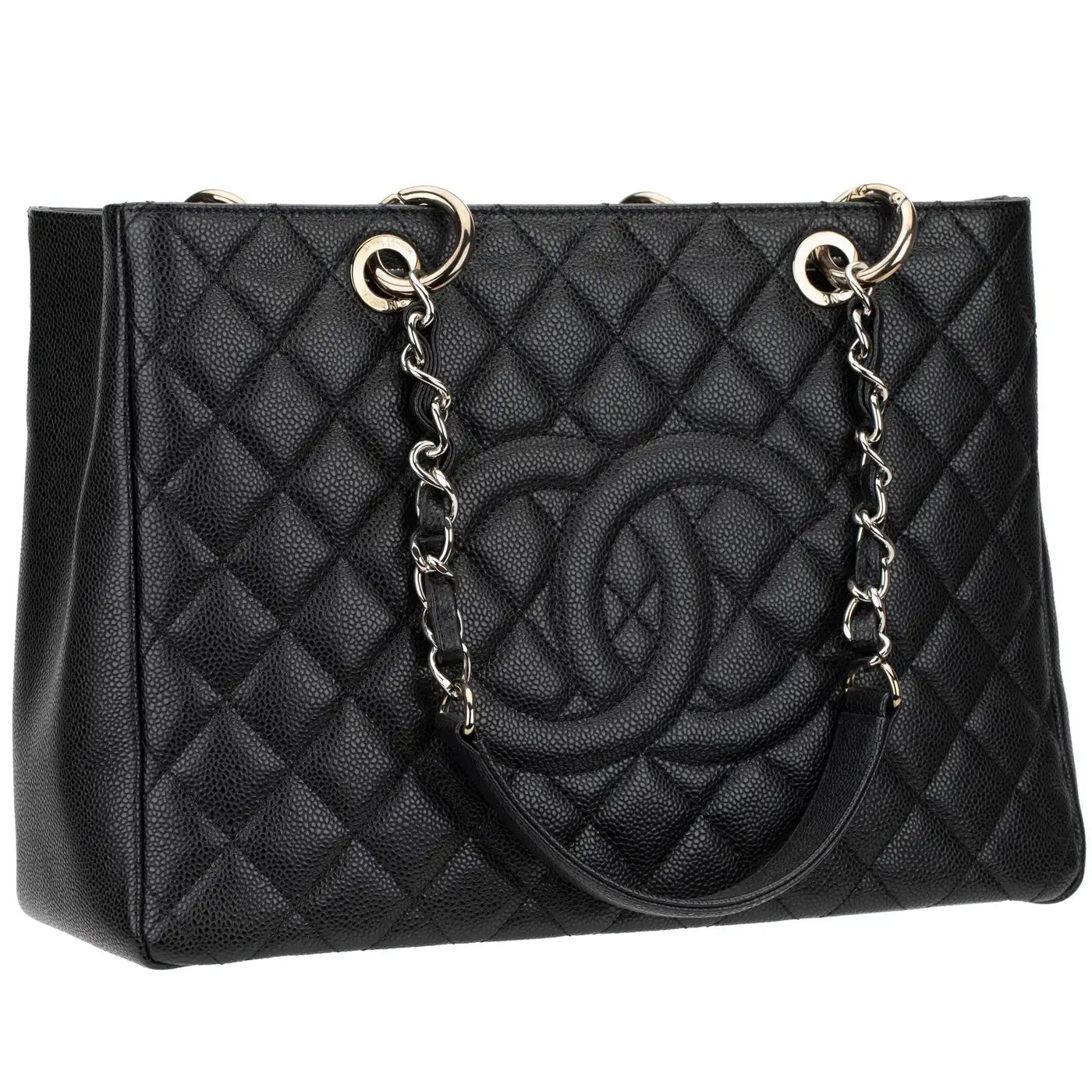 Luxury Chanel CAVIAR QUILTED LEATHER GST TOTE BAG