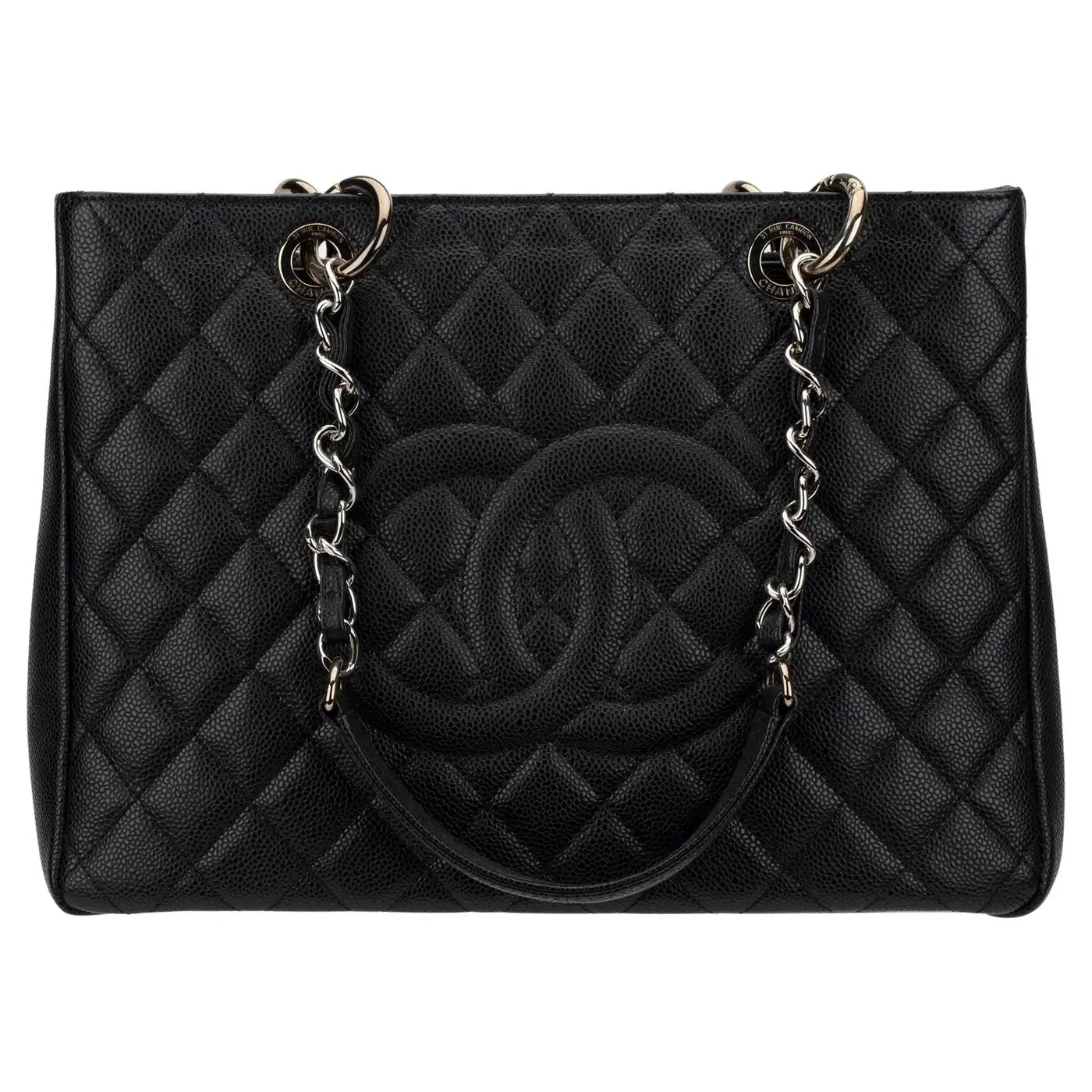 Luxury Chanel CAVIAR QUILTED LEATHER GST TOTE BAG