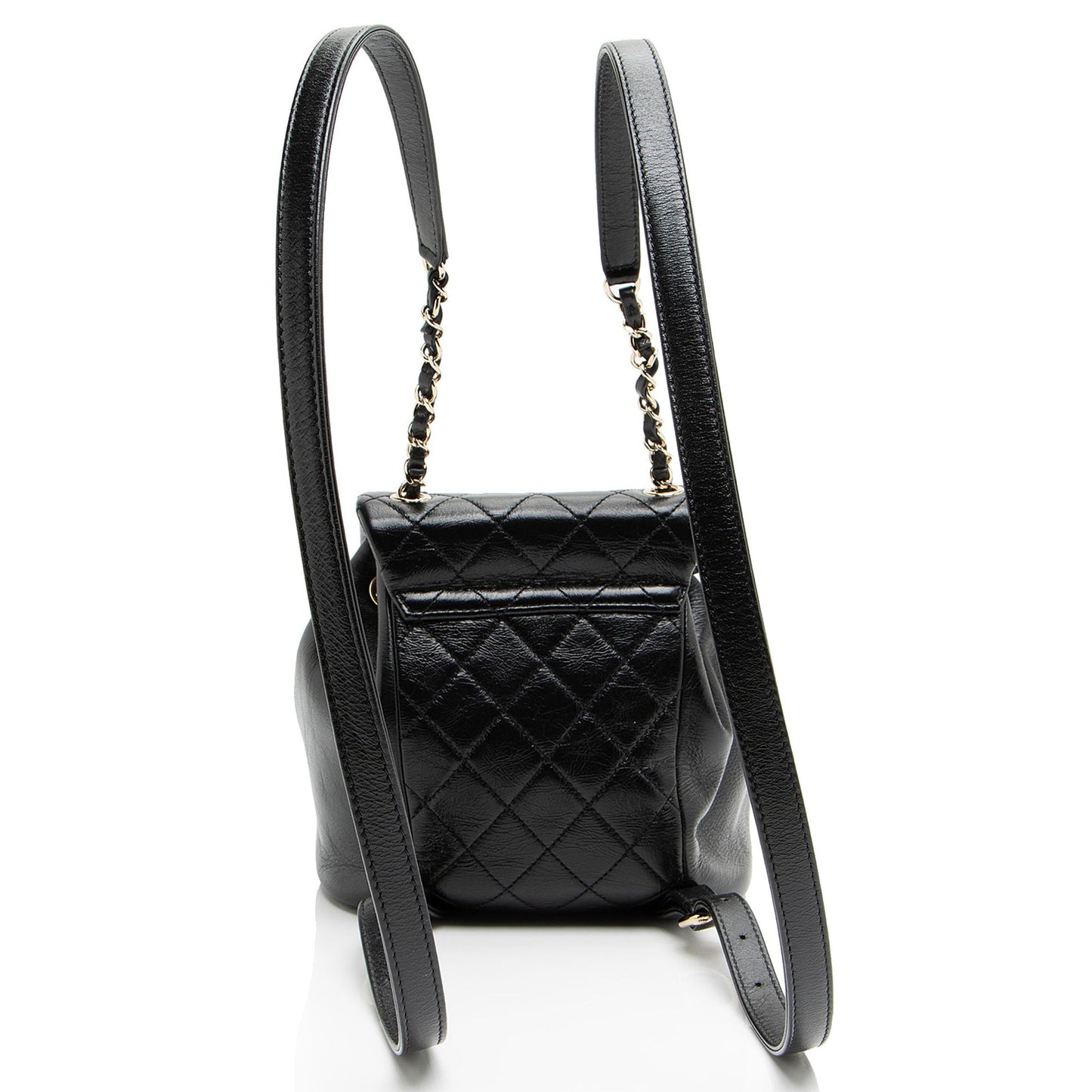 Chanel Glazed Calfskin Duma Small Backpack