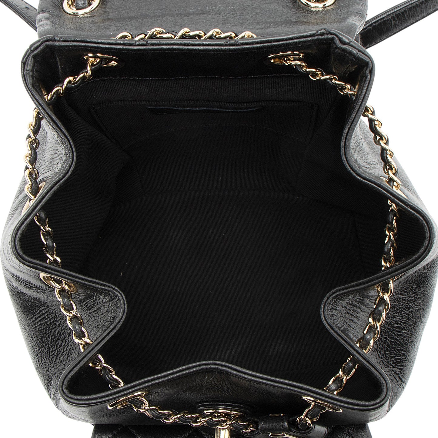 Chanel Glazed Calfskin Duma Small Backpack
