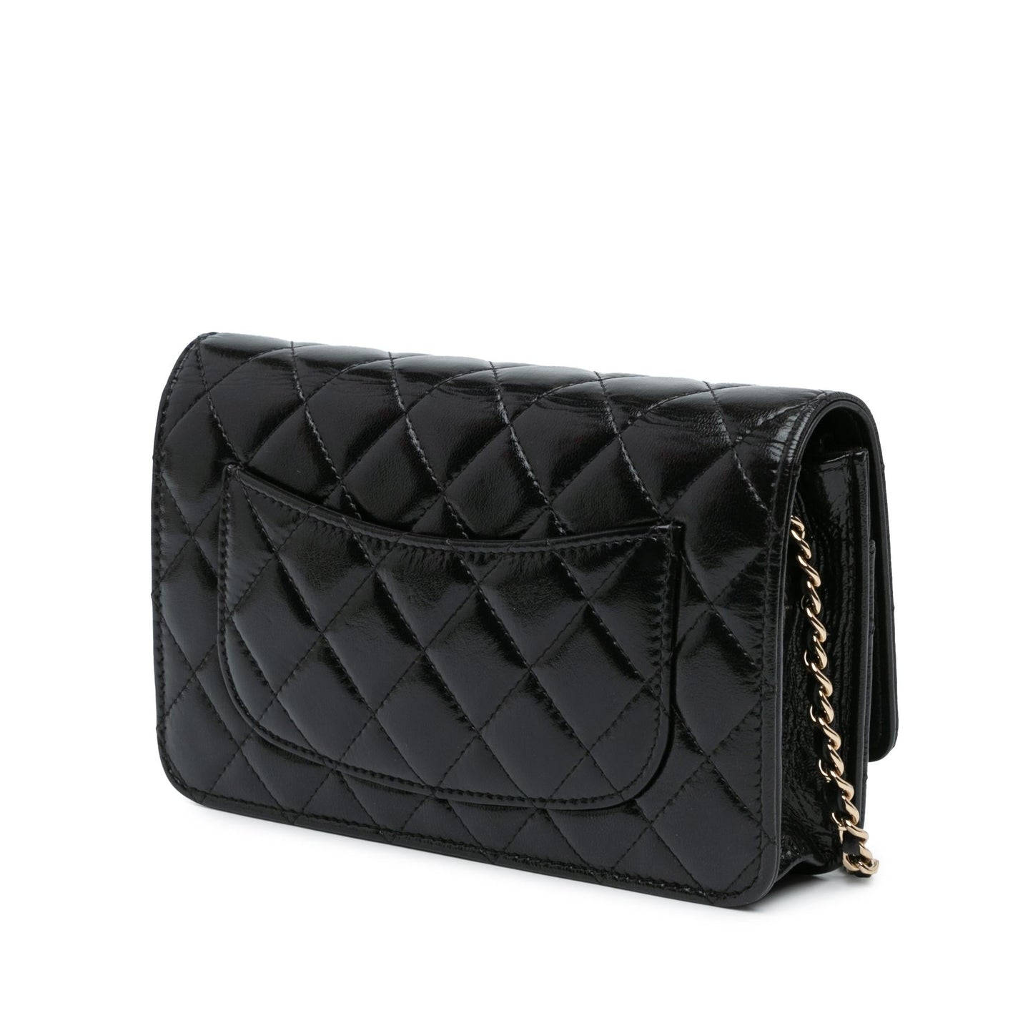 Chanel Glazed Calfskin Pearl Charms Wallet On Chain (SHG-slyTlx)