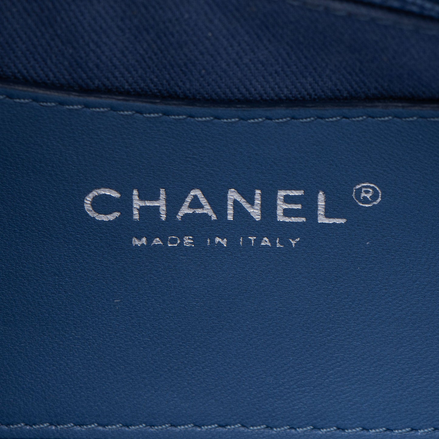 Chanel Glazed Leather Just Mademoiselle Bowler Bag