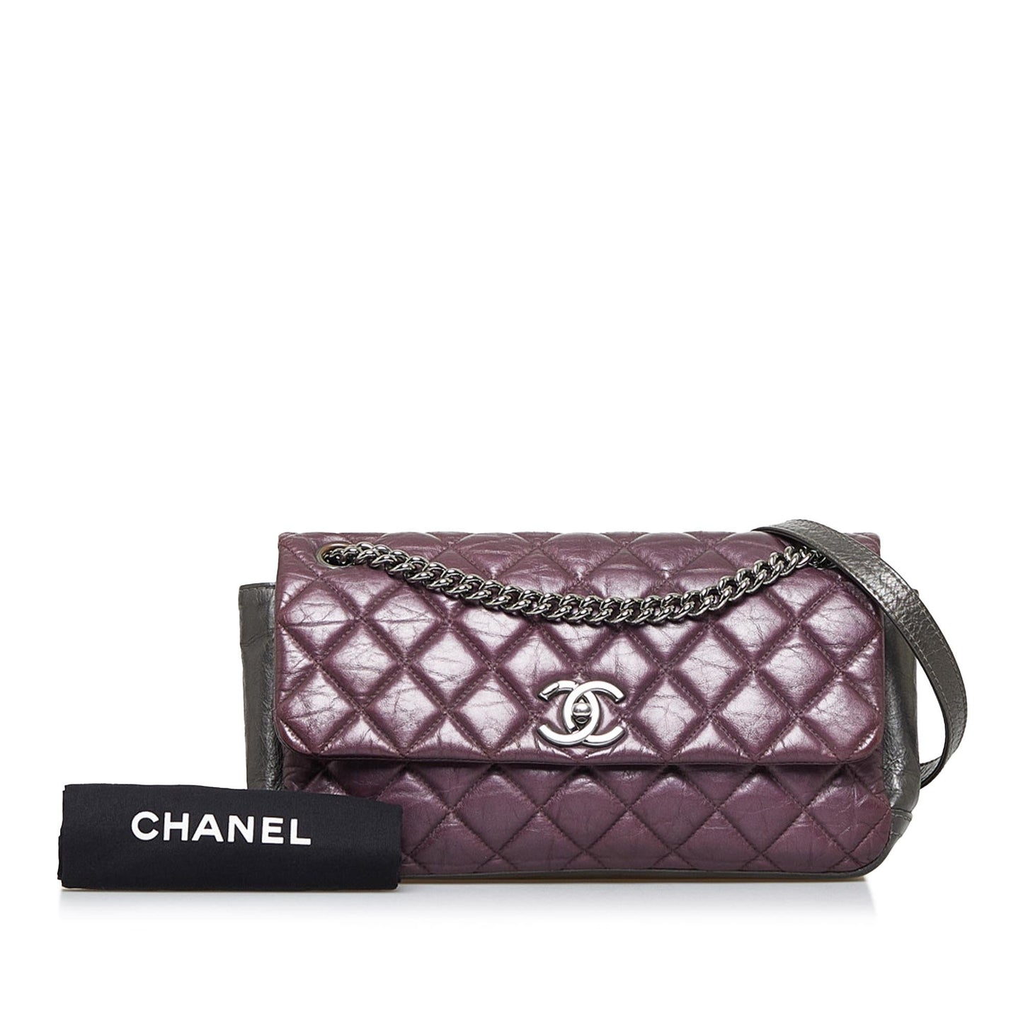 Chanel Glazed Matelasse Portobello Flap Bag (SHG-ijJwl5)